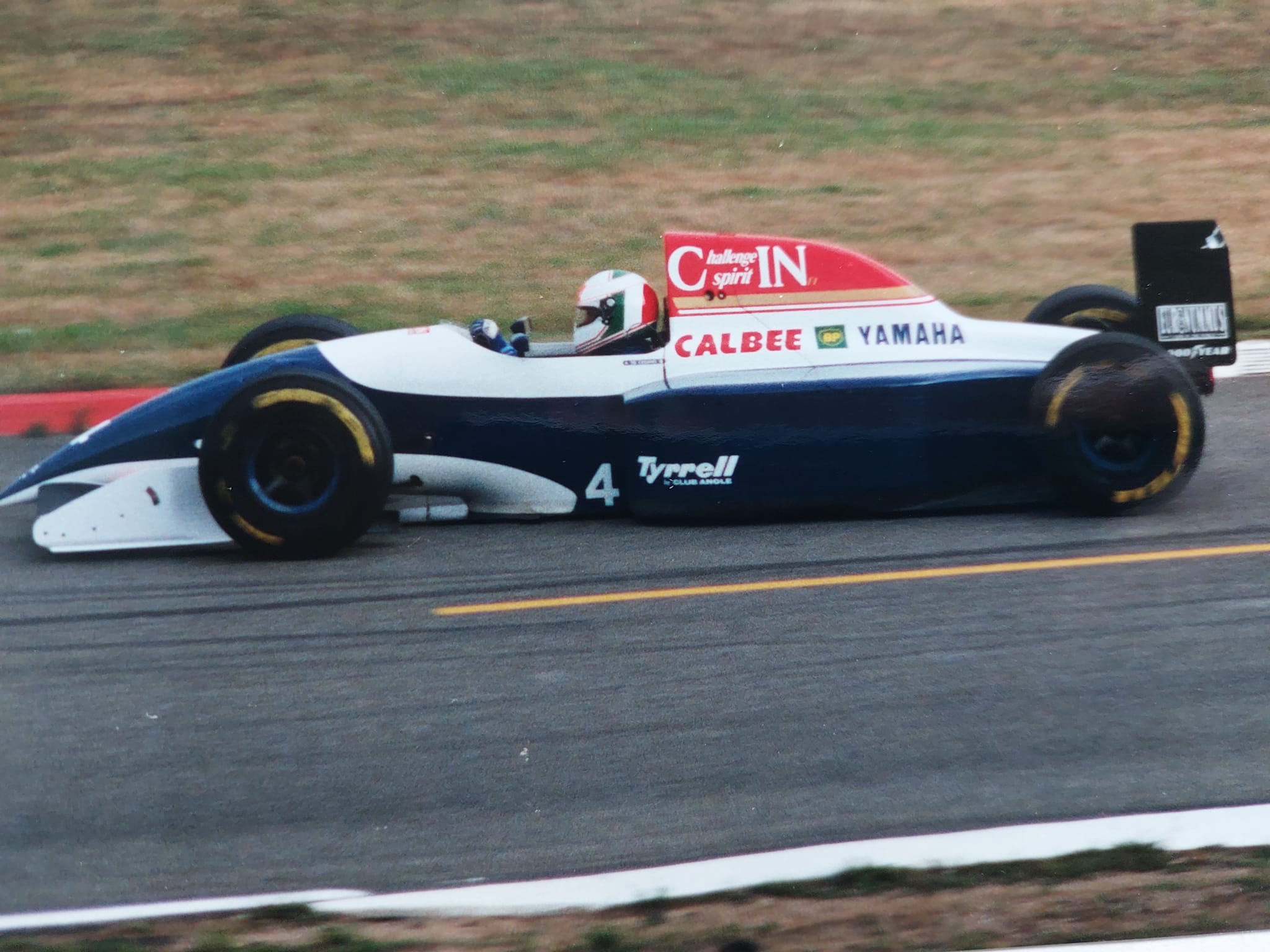 Tyrrell Yamaha F1 cars at 1993 Hockenheim