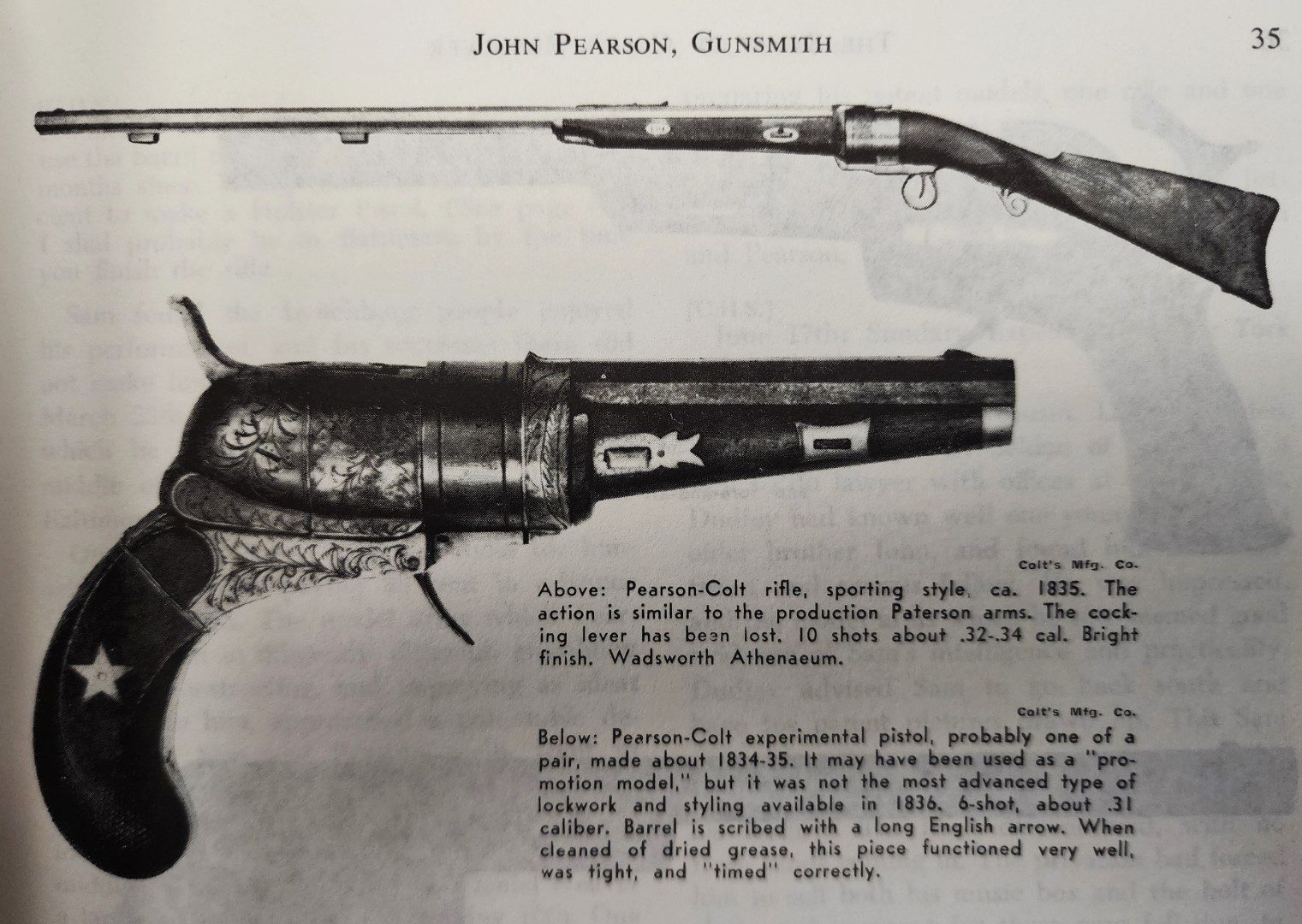 UAFS - John Pearson, a long admired artisan gunsmith in the early years ...