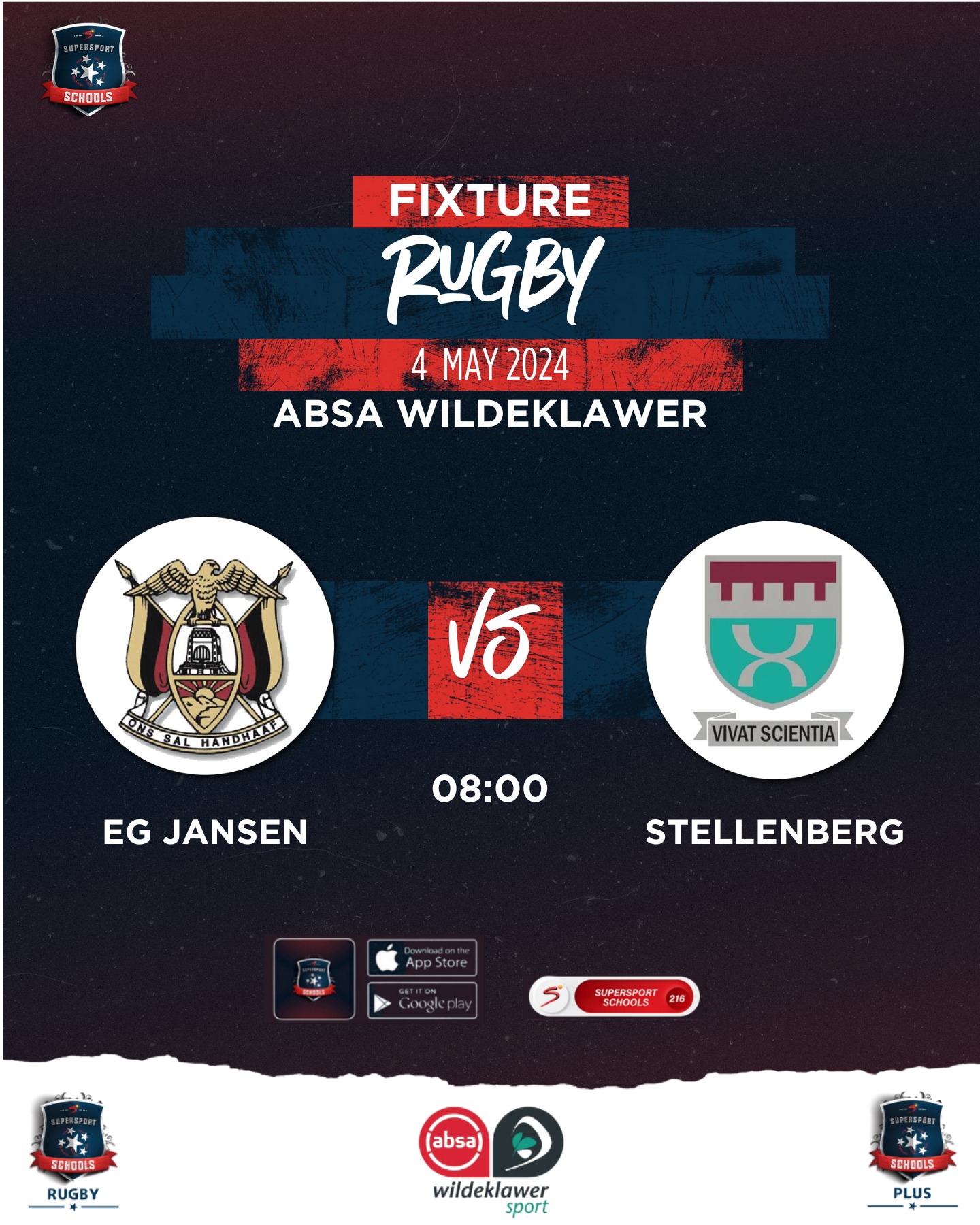 SuperSport - 𝐀𝐁𝐒𝐀 𝐖𝐈𝐋𝐃𝐄𝐊𝐋𝐀𝐖𝐄𝐑 | 𝐄𝐆 𝐉𝐀𝐍𝐒𝐄𝐍 𝐯𝐬 𝐒𝐓𝐄𝐋𝐋𝐄𝐍𝐁𝐄𝐑𝐆 Catch all the ...