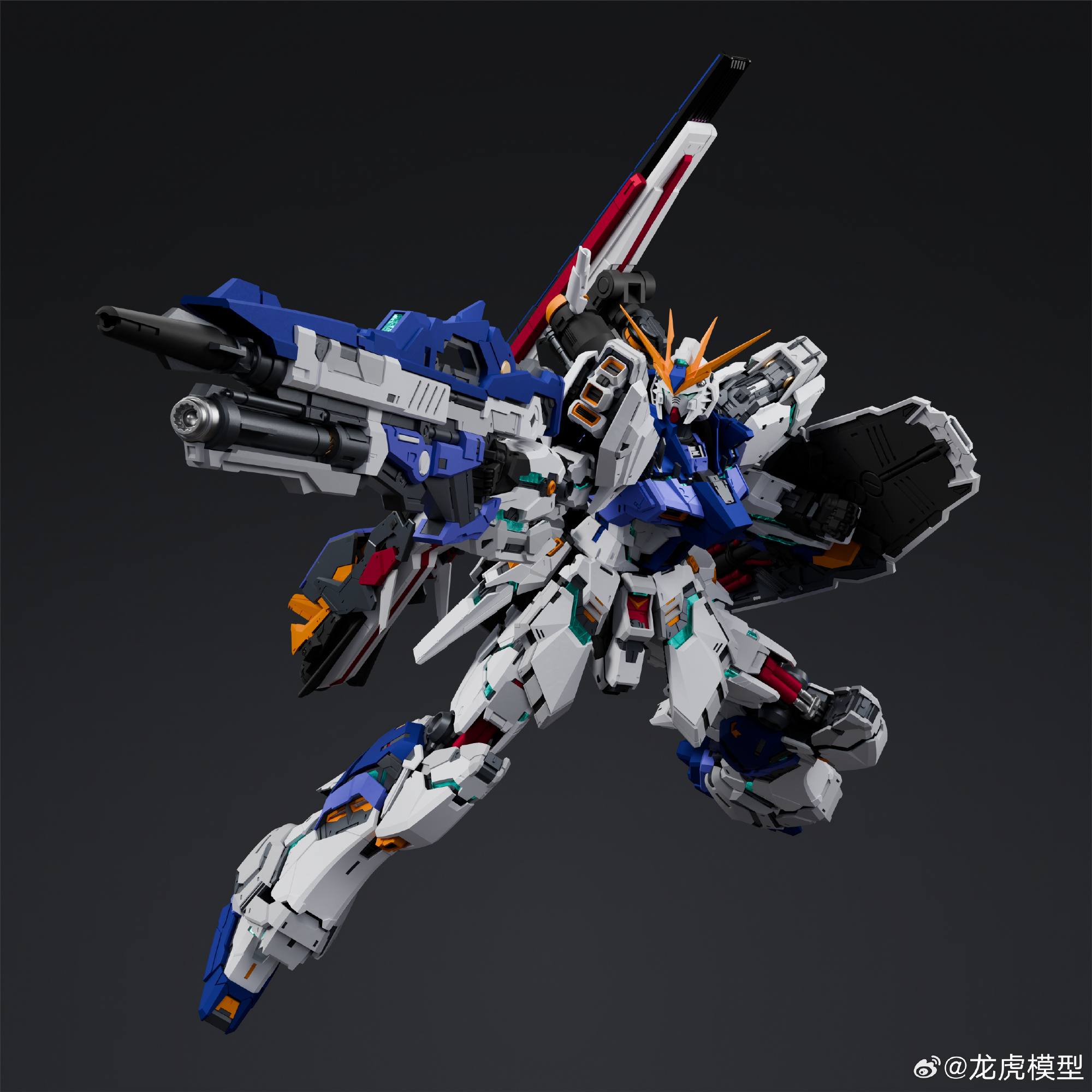 Dragon Tiger model kit RX-93FF v Long-Range Fin Funnel