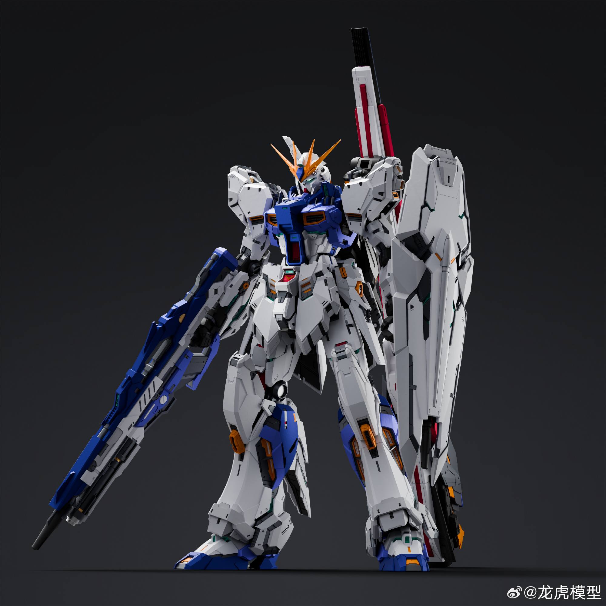 Dragon Tiger model kit RX-93FF v Long-Range Fin Funnel