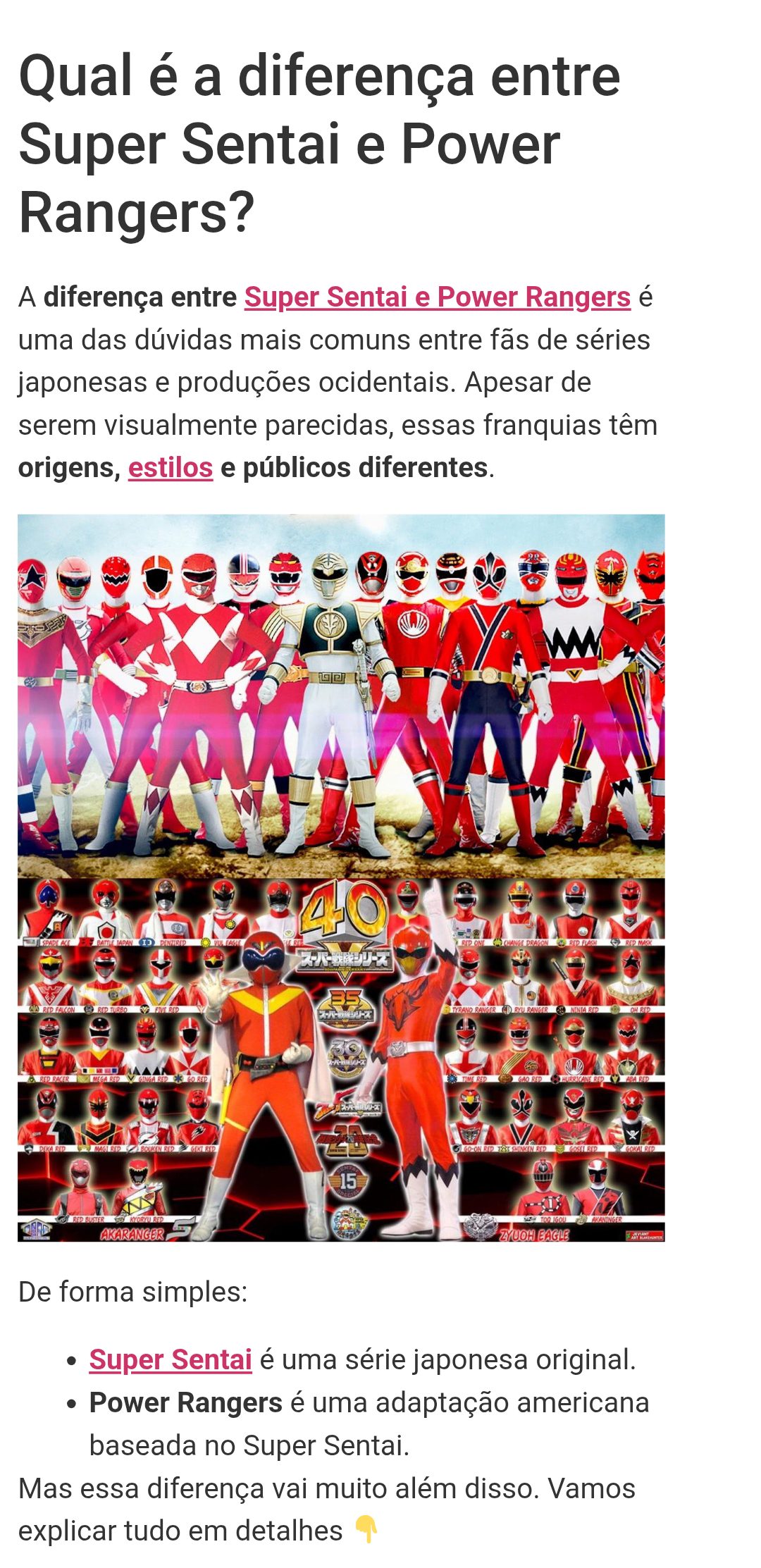 Geek Cosplay - Confira nesse artigo: Diferença entre Super... | Facebook