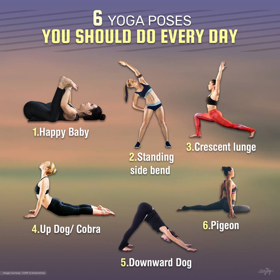Curejoy - Daily Yoga Poses To Feel Great  Facebook