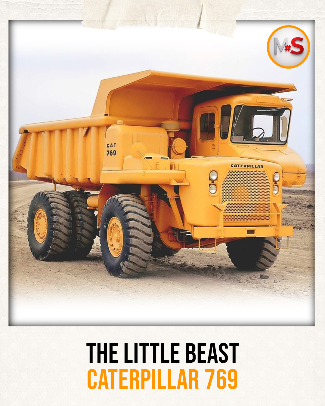 The launch of the Caterpillar 769C marked a major turning point