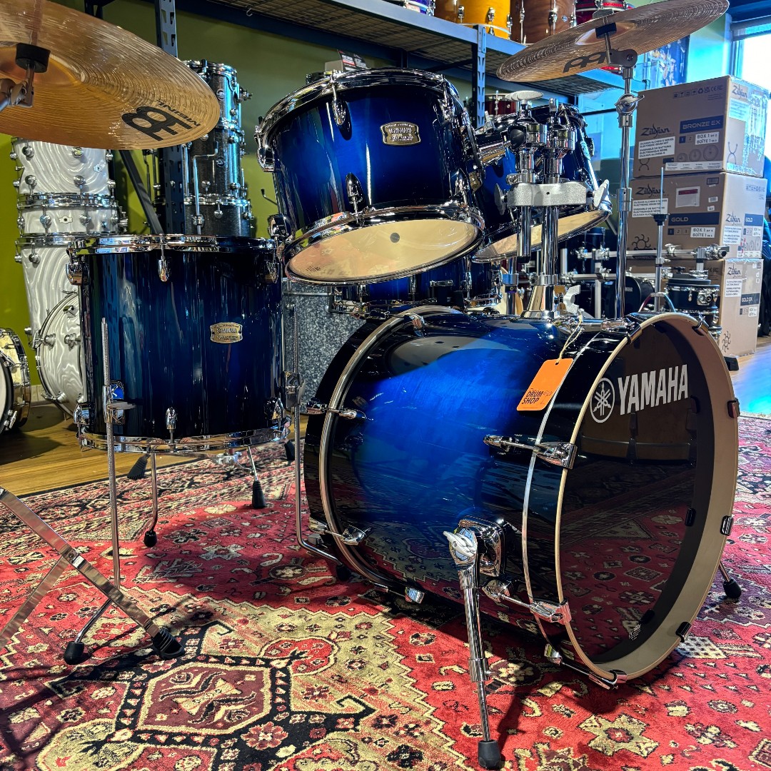 Yamaha Stage Custom 14x13 Floor Tom – Colore Deep Blue Sunburst – Nuovo In Confezione - Foto 2