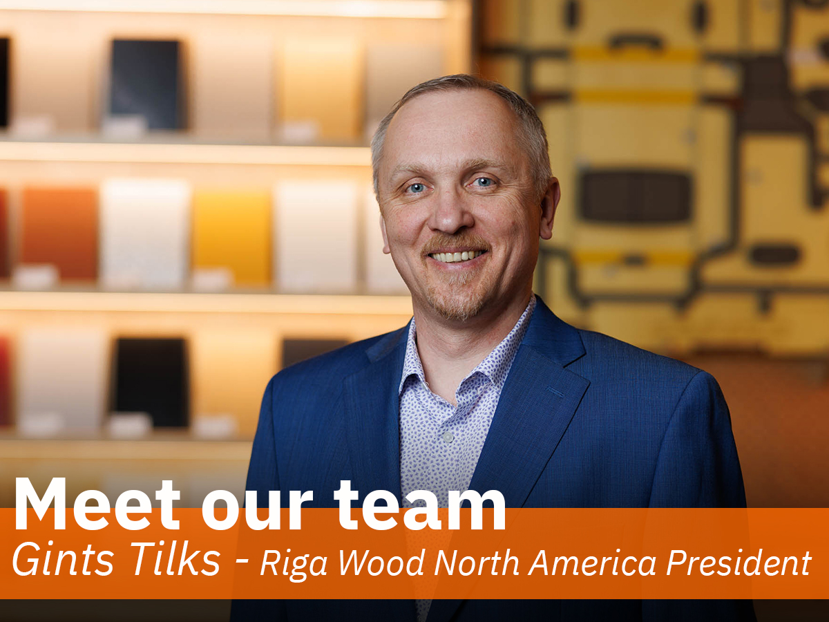 Riga Wood - Meet our team! Gints Tilks, the President of... | Facebook