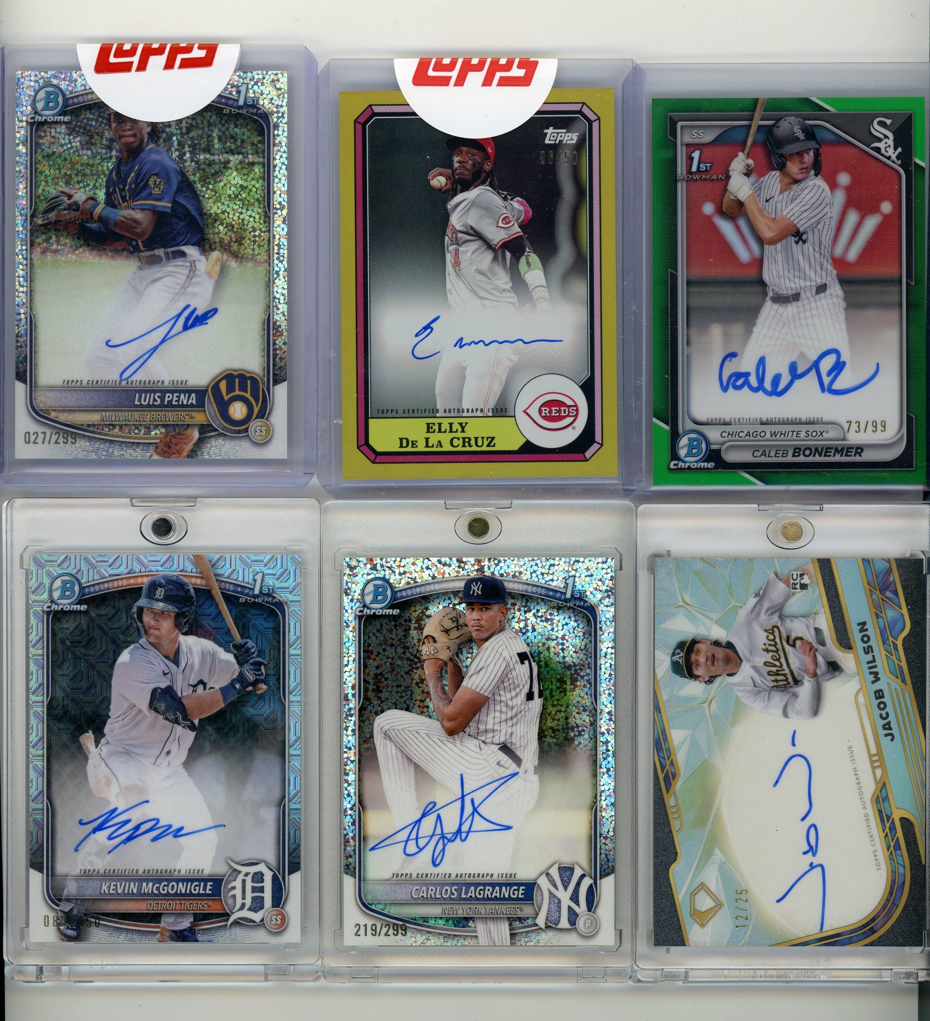 For Sale: Mike Trout Bowman Refractor RC PSA 10- $1050 Leo de 