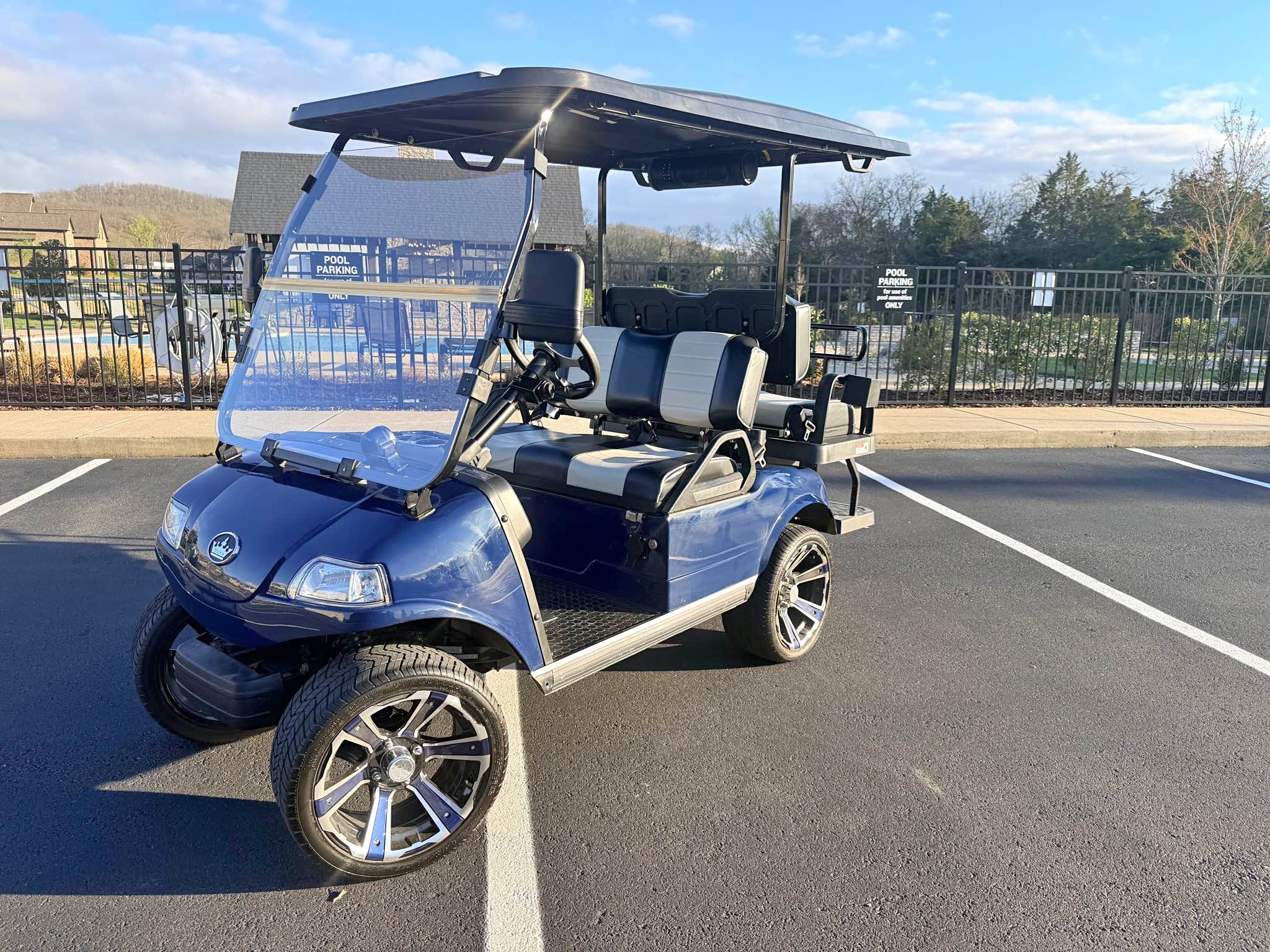 Street Legal 2022 Evolution Lithium-Ion HDK 7MZ golf cart | 4 Passenger ...