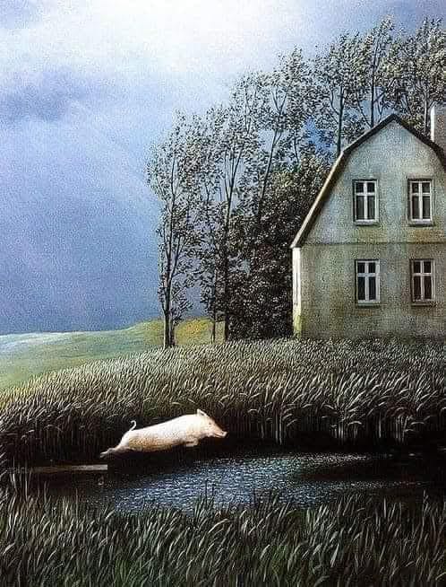 Michael Sowa (German Artist, born 1945) 