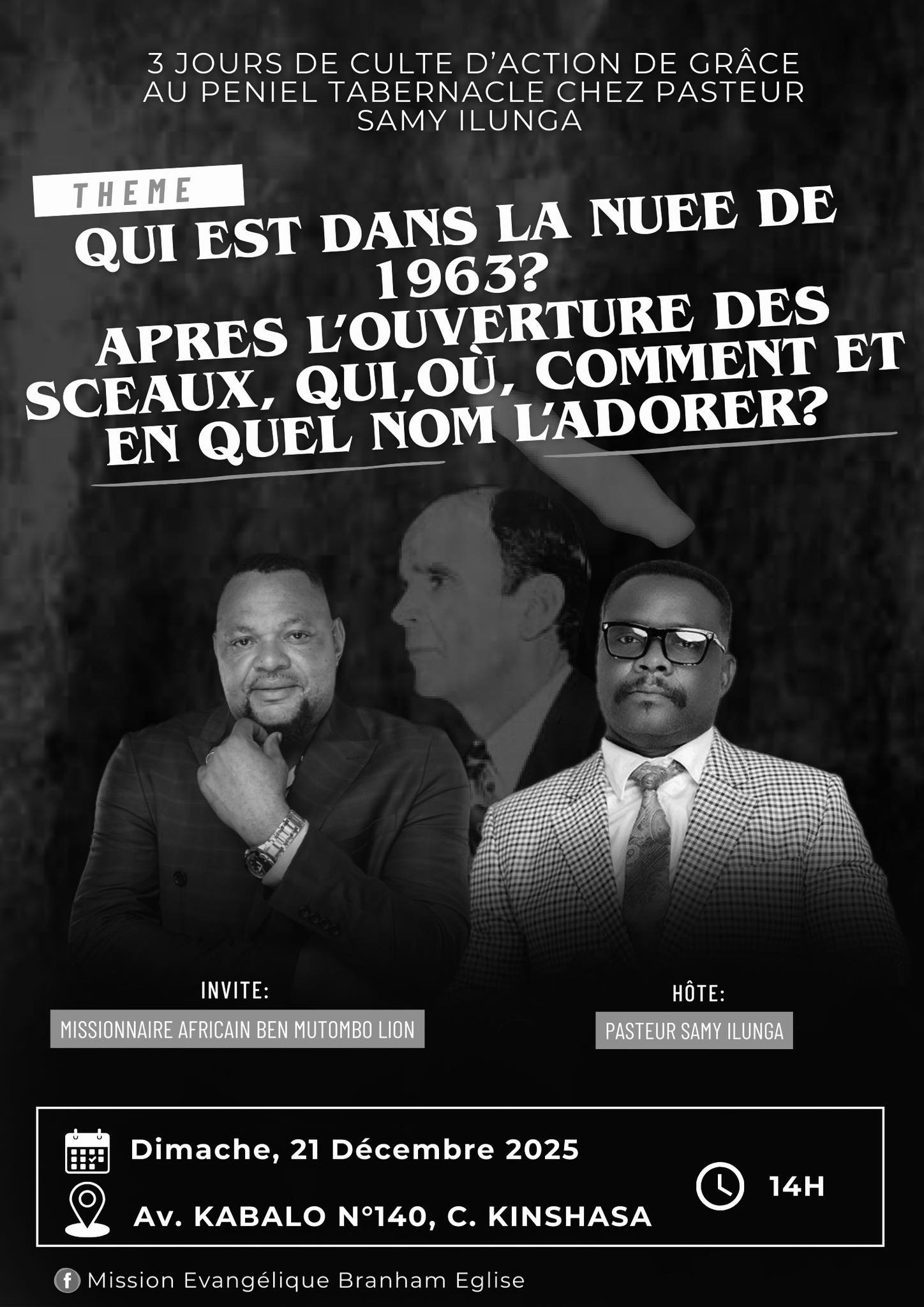 Mission - QUI EST DANS LA NUÉE DE 1963 ? APRÈS L’OUVERTURE DES SCEAUX ...