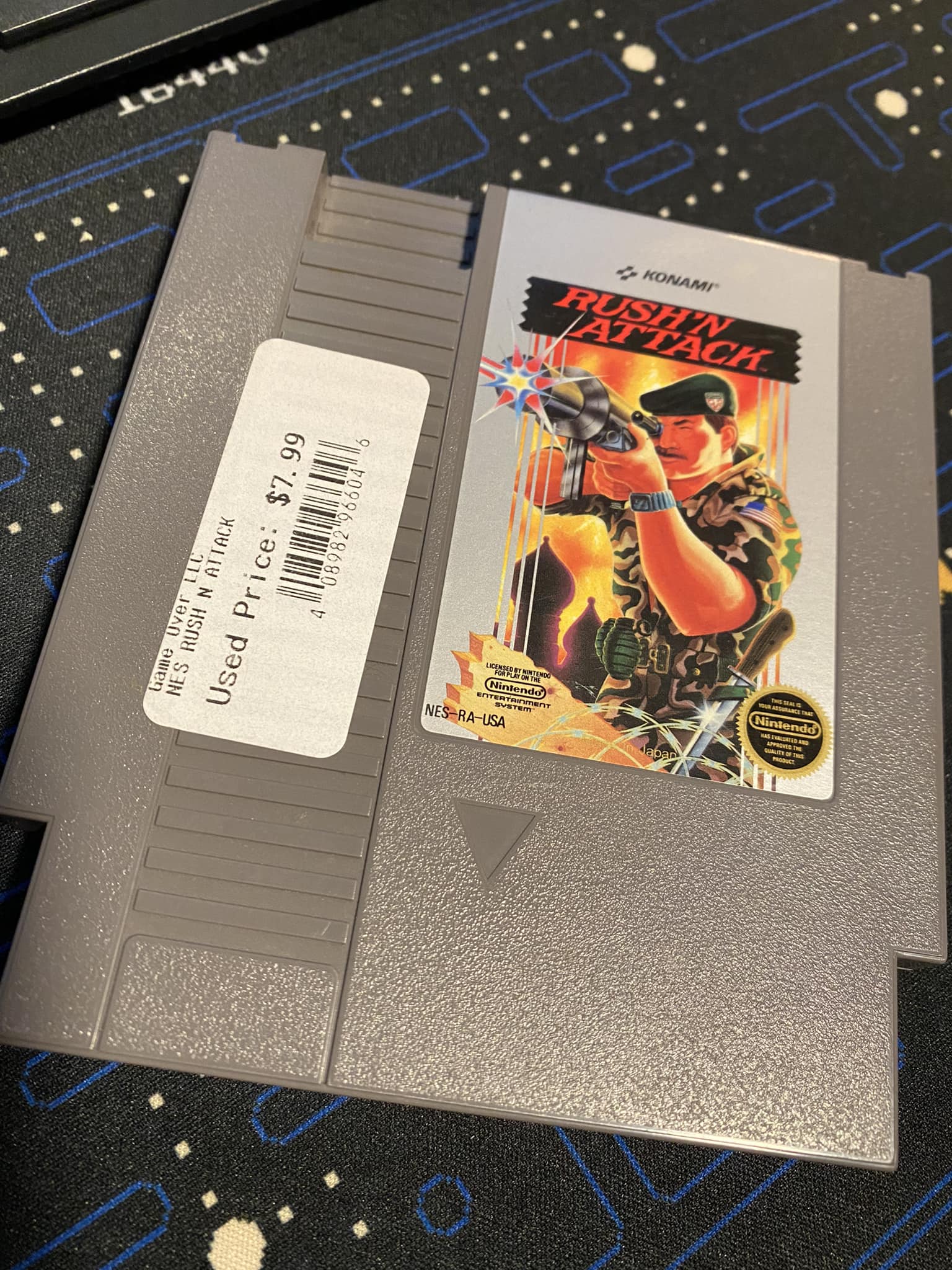 Rush n attack arcade game review
