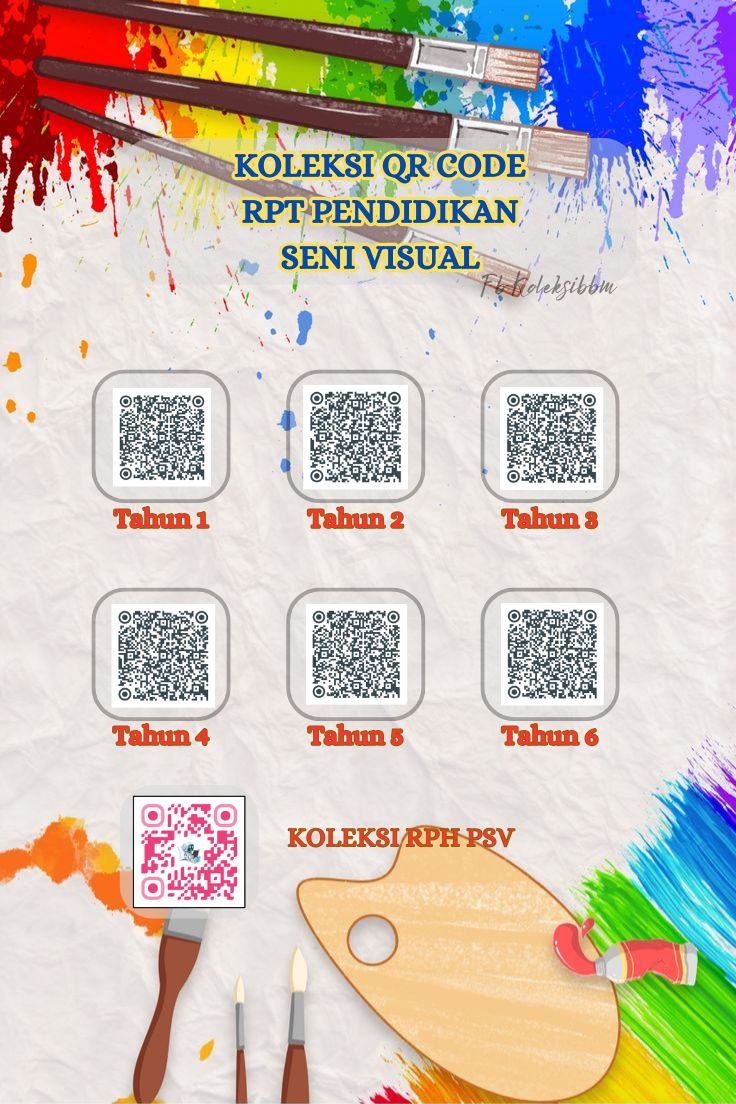 Koleksi - KOLEKSI QR CODE RPT SESI 2025/2026 - SENI VISUAL TAHUN 1-6. ⏩ ...