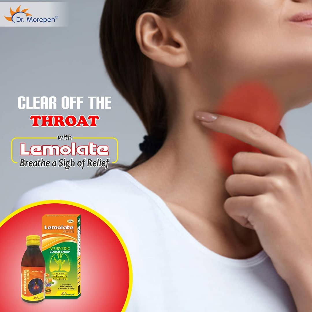 Dr. - Cold & Cough Hampering Your Daily Routine? Dr. Morepen's Lemolate ...