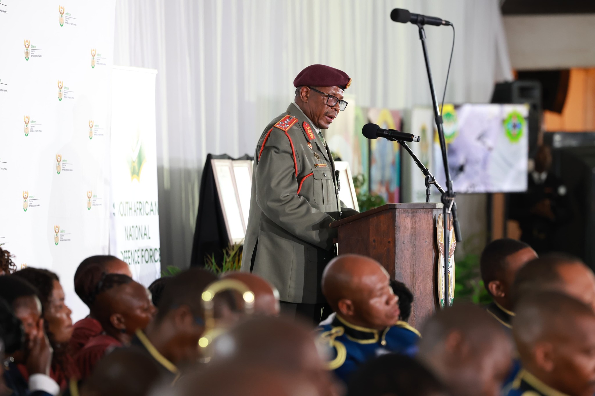 SA - Handing-Over Ceremony of Fallen Soldiers and the Memorial Service ...