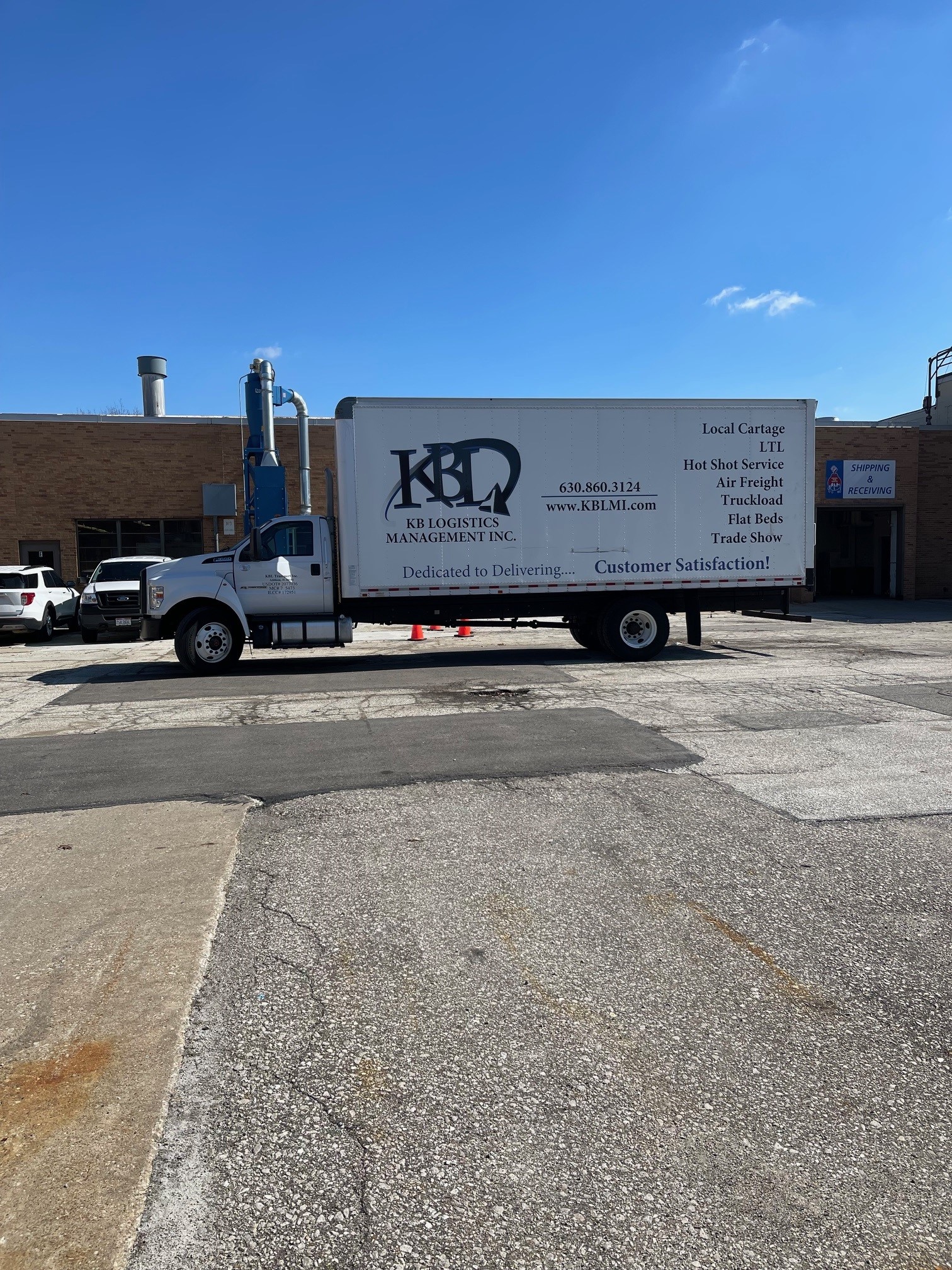 Early AM hot shot to Cleveland...... - KB Logistics Mgmt Inc.
