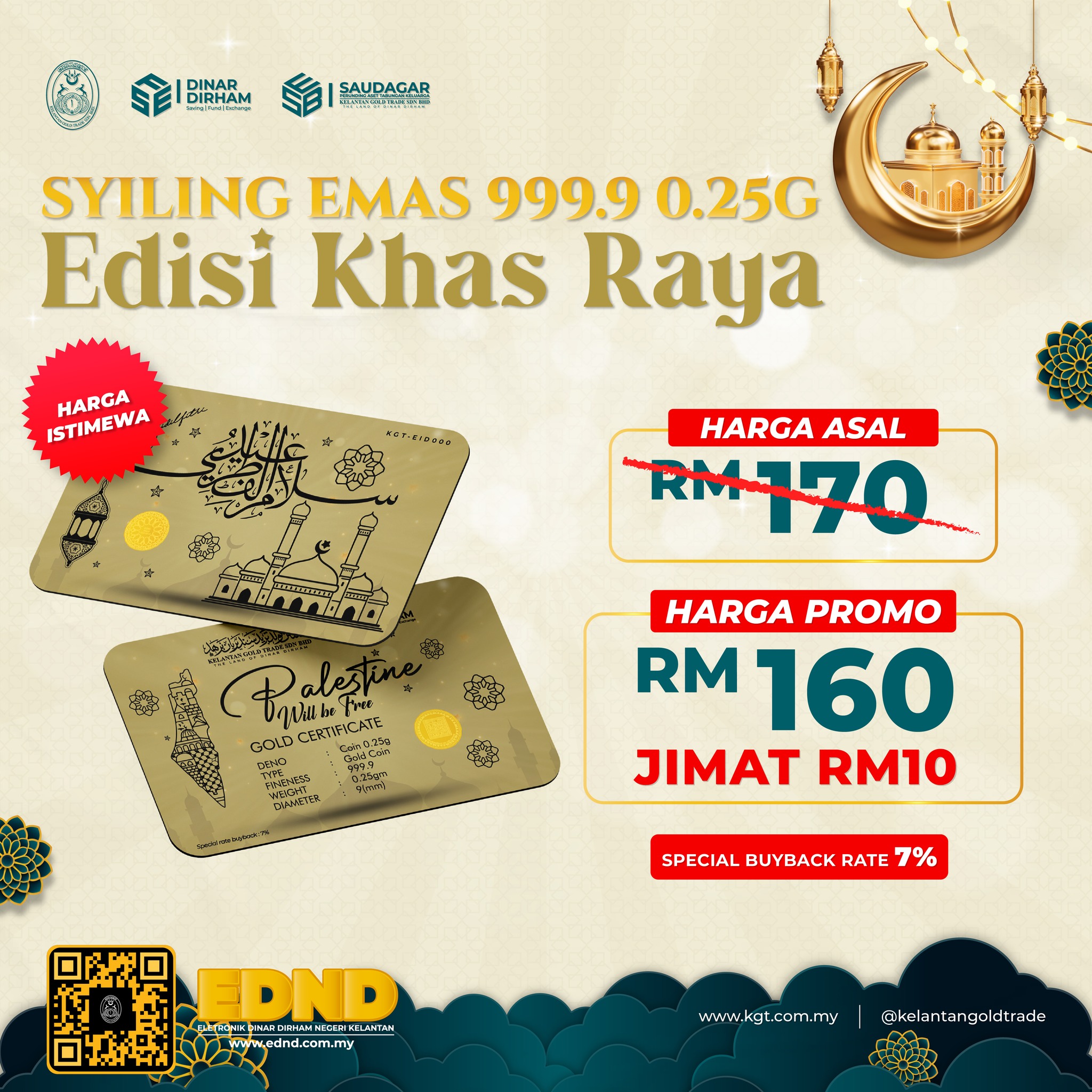 Komuniti - DUIT RAYA SYILING EMAS RAYA Raya kali ini kita buat kelainan ...