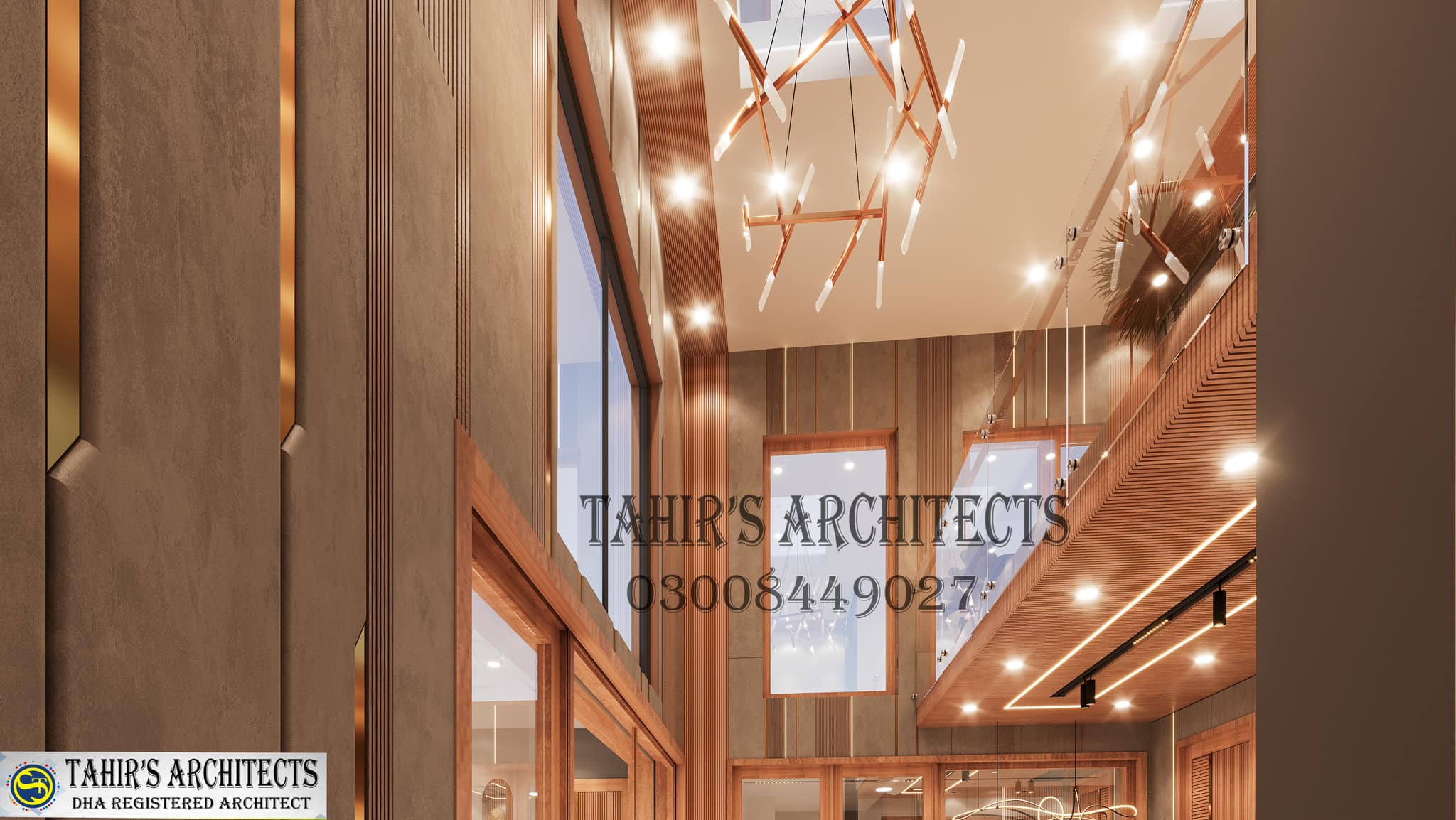 Modern Interior 1 kanal house Double... - Tahir's Architects
