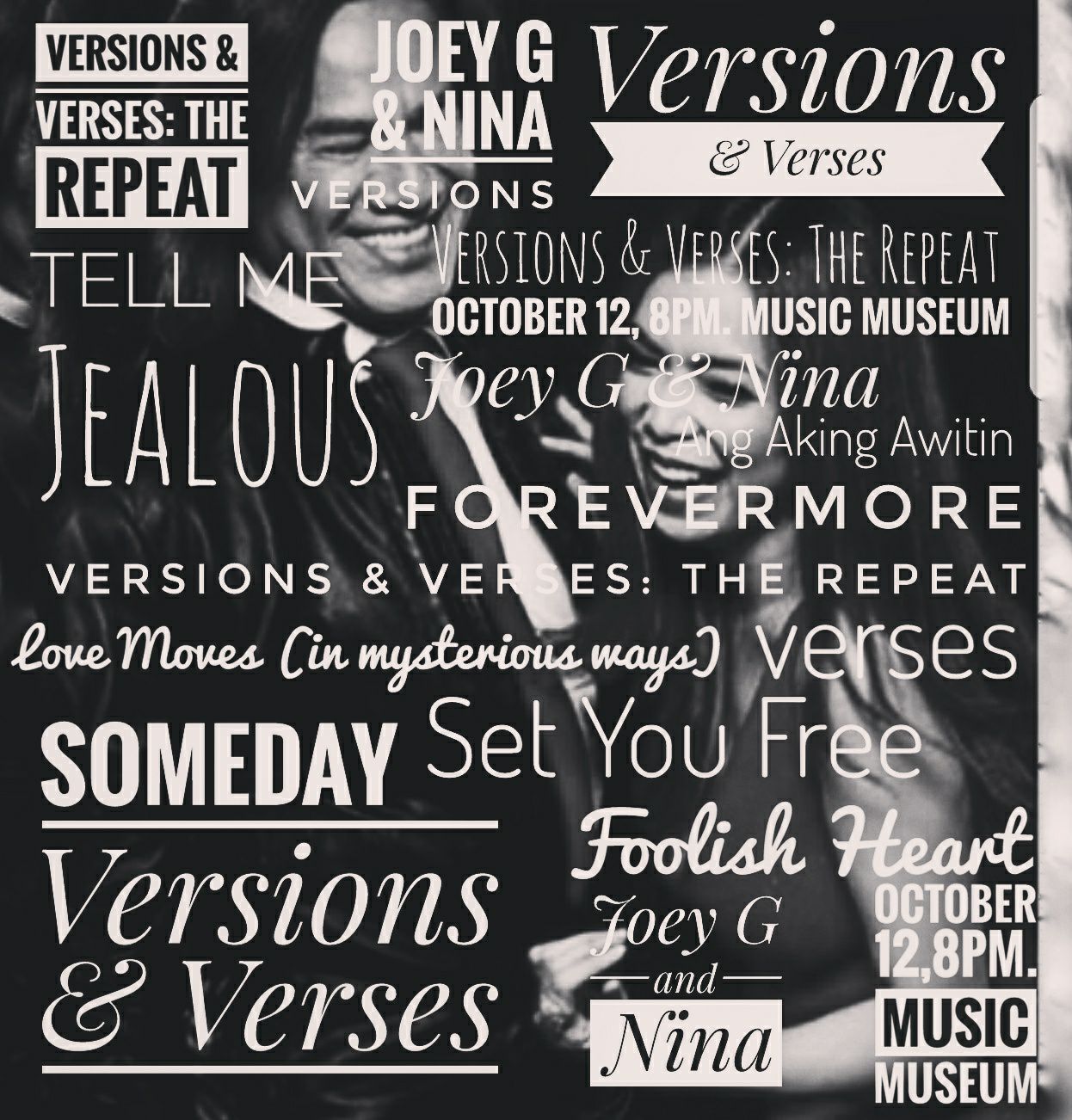 Versions and Verses - Let's sing along to the hits and our favorites ...