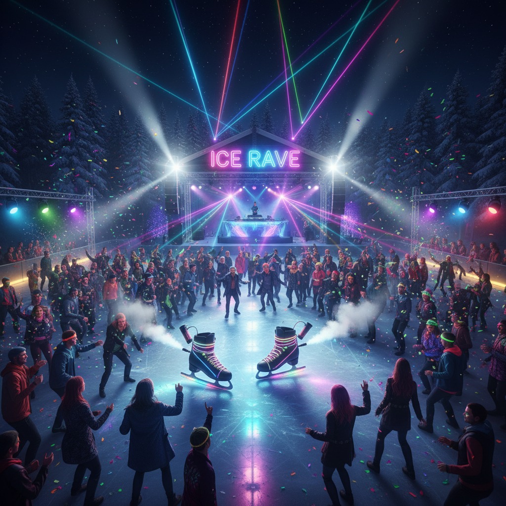Silver Skate Rave on the Ice!