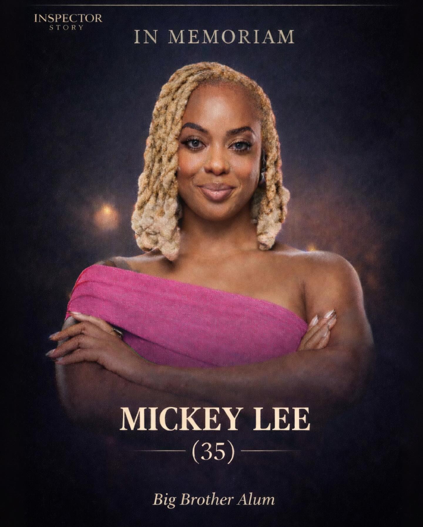 Inspector - Mickey Lee has passed away at 35. She was known to millions ...