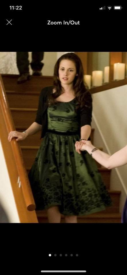 bella green dress twilight Where to find Bella's bed set and New Moon birthday bella swan birthday dress