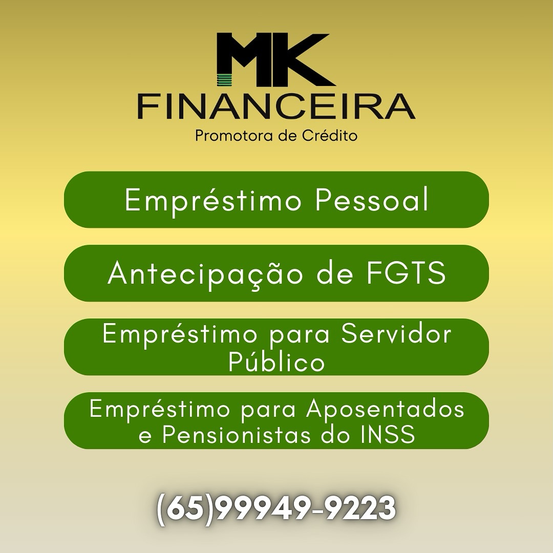 Mk Financeira | Arenápolis MT