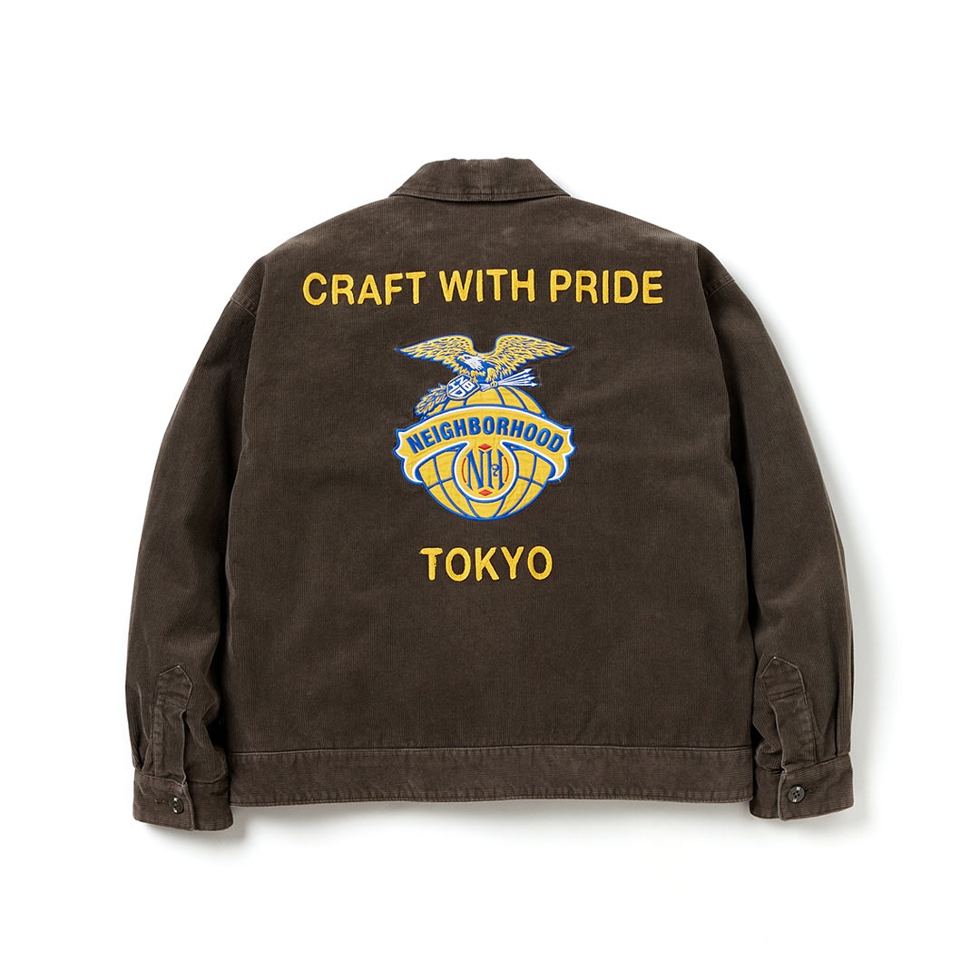NEIGHBORHOOD® AW24 ⁡ A-2 UTILITY JACKET［slide 1-2］ WASHED 
