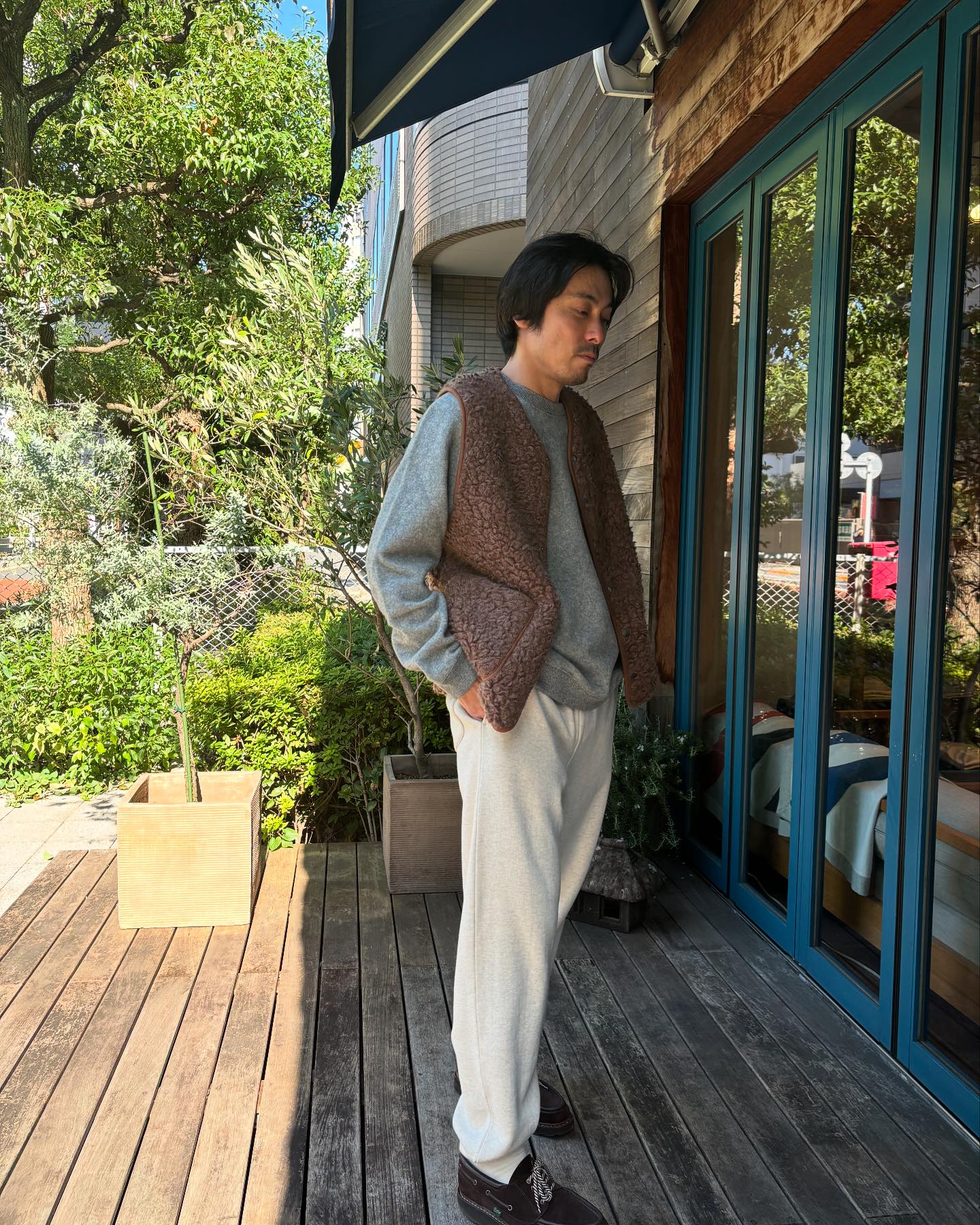 RANDEL / ランデル RADDY SWEAT staff:176cm フィルメランジェが考える 