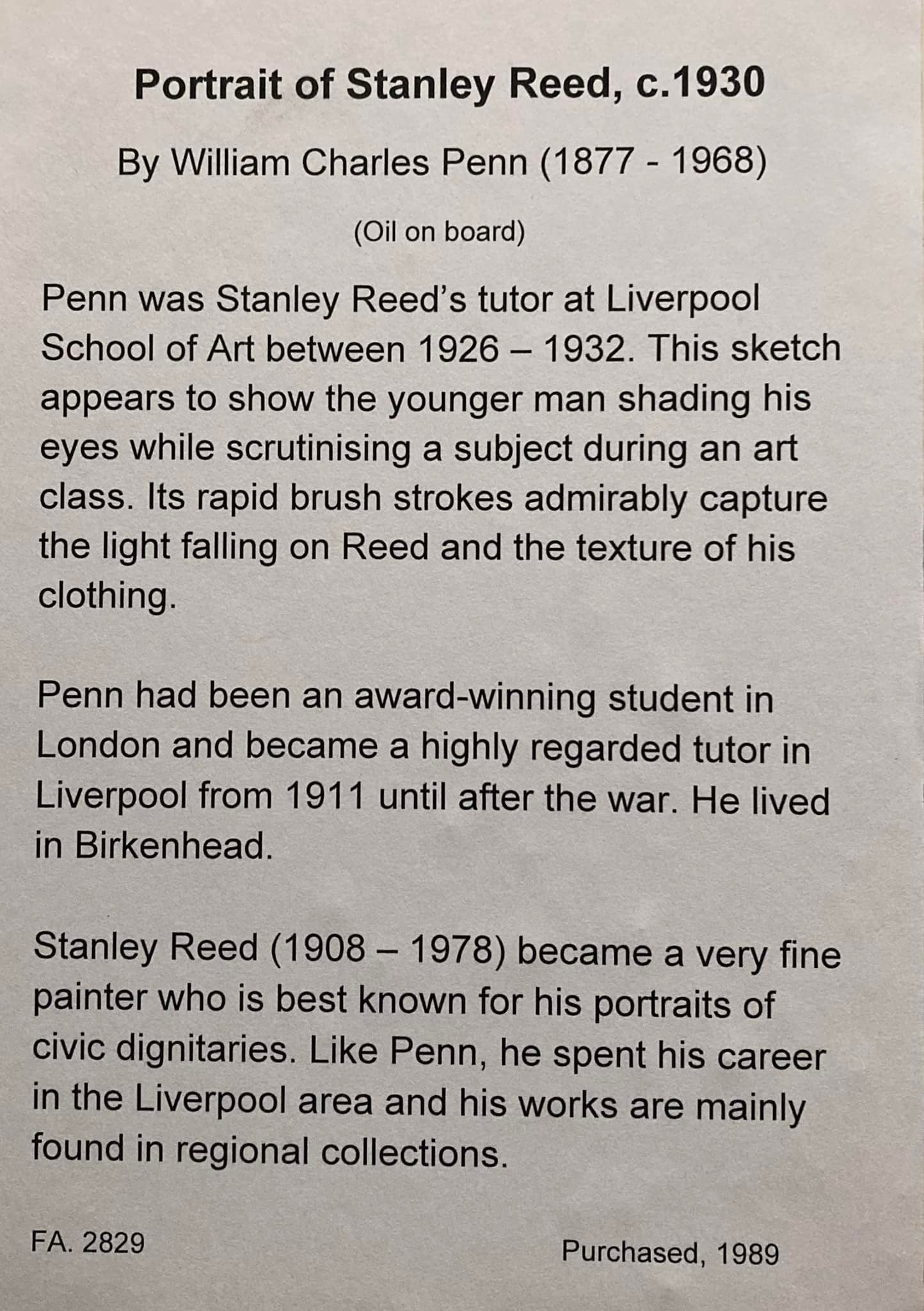 Wirral Society of Arts