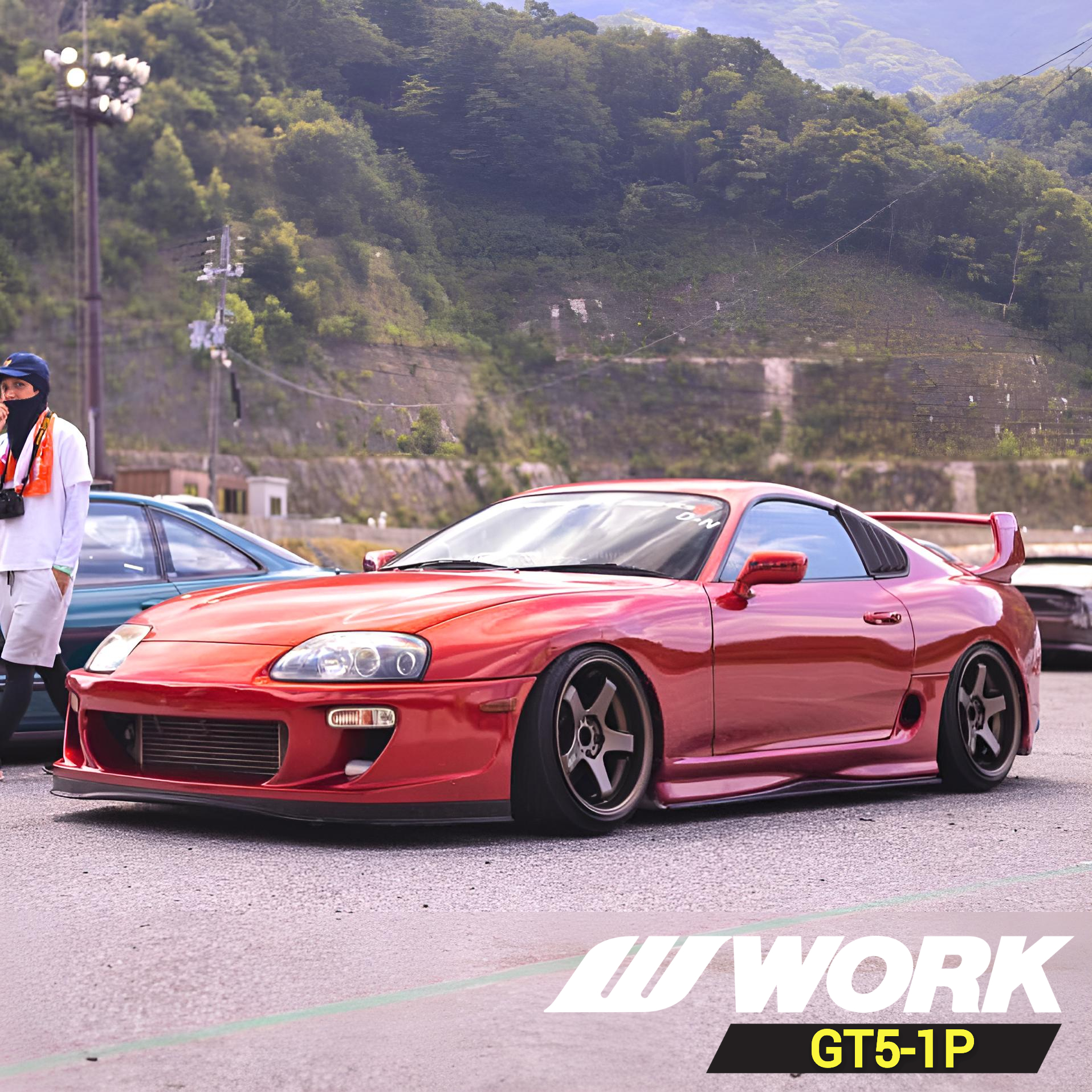 JDM - ➡️ Toyota Supra ? Work GT5-1P ? F: 5-114.3 18x10.0 +18 