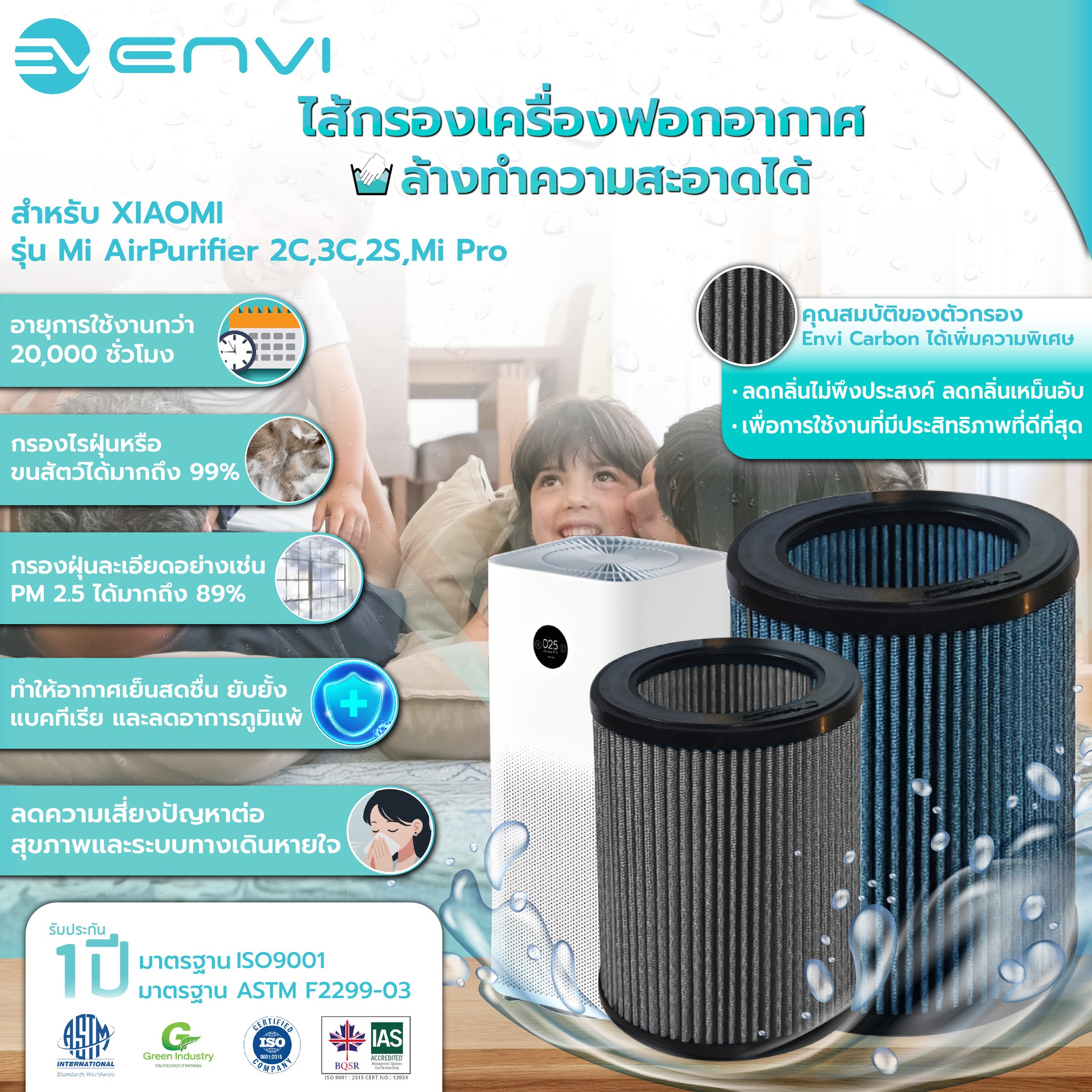 ฝุ่นในบ้านเยอะมาก 🤧 💨 🏠... - กรองอากาศ Fabrix Filter | Facebook
