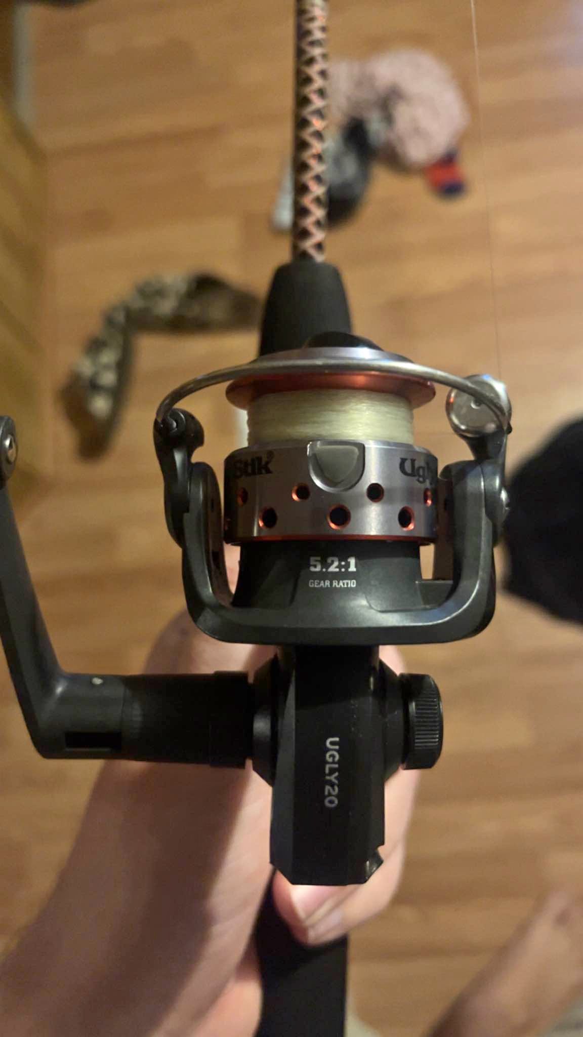 Shattered Cat Fishing rod 7’6” Heavy Casting rod - Fishing - Blacksburg ...