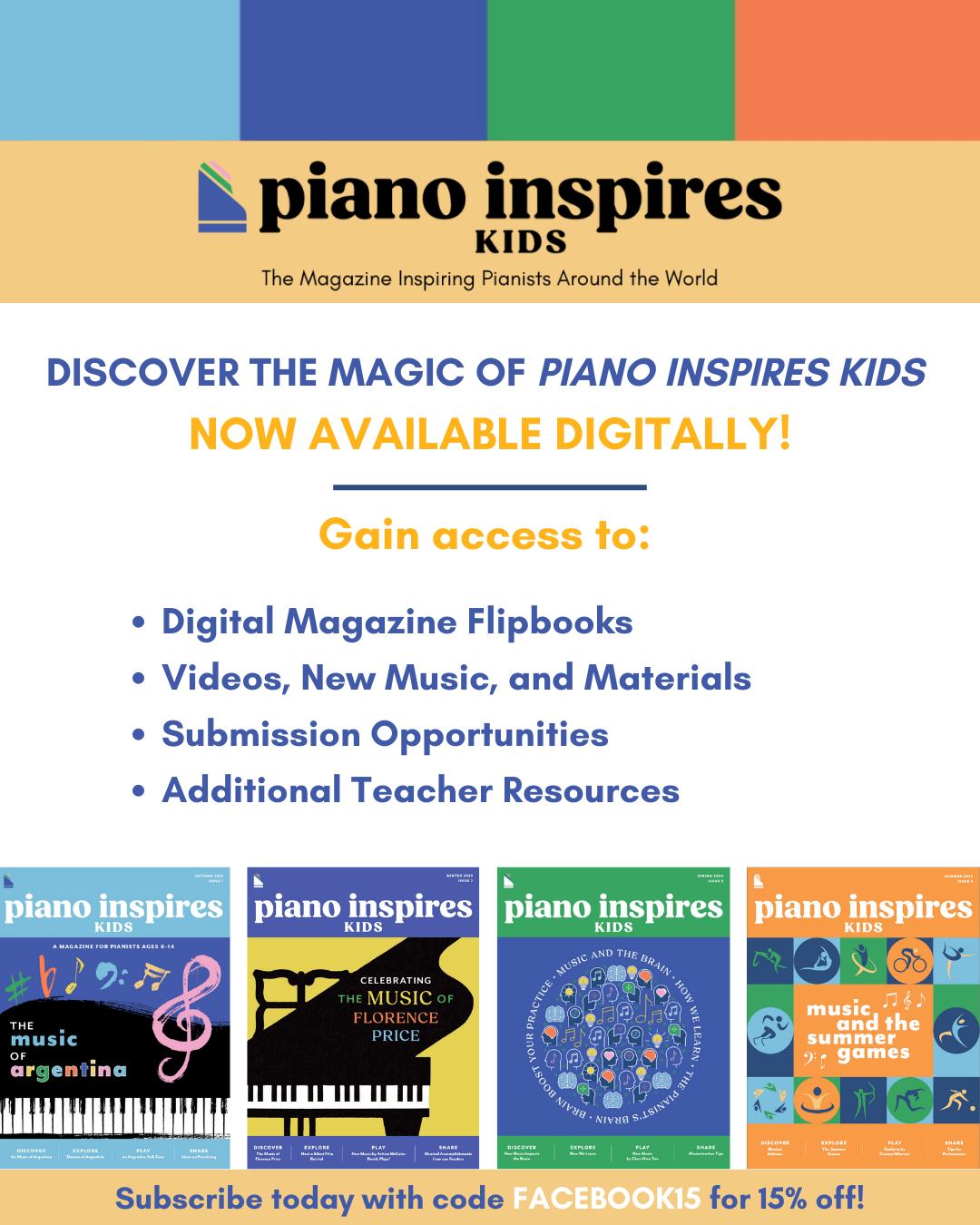 Piano Inspires - We are thrilled to announce the digital...