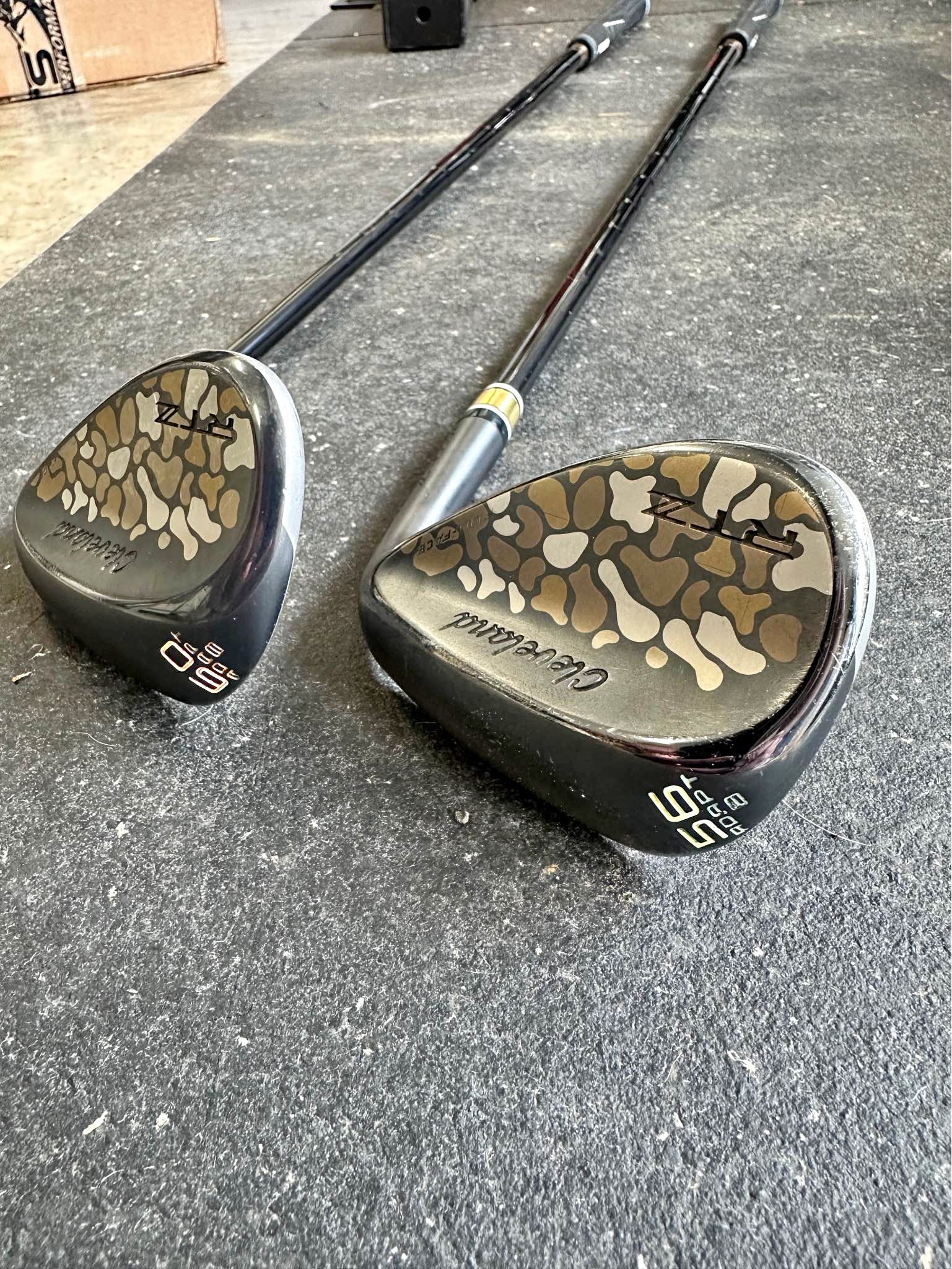 Cleveland RTZ CUSTOM 56 & 60° wedges - Golf Clubs - Salem, Oregon ...