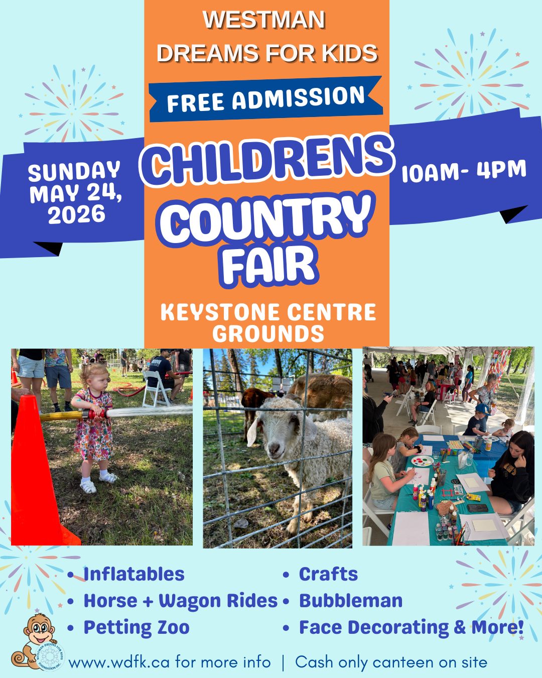 Westman Dreams for Kids Children's Country Fair