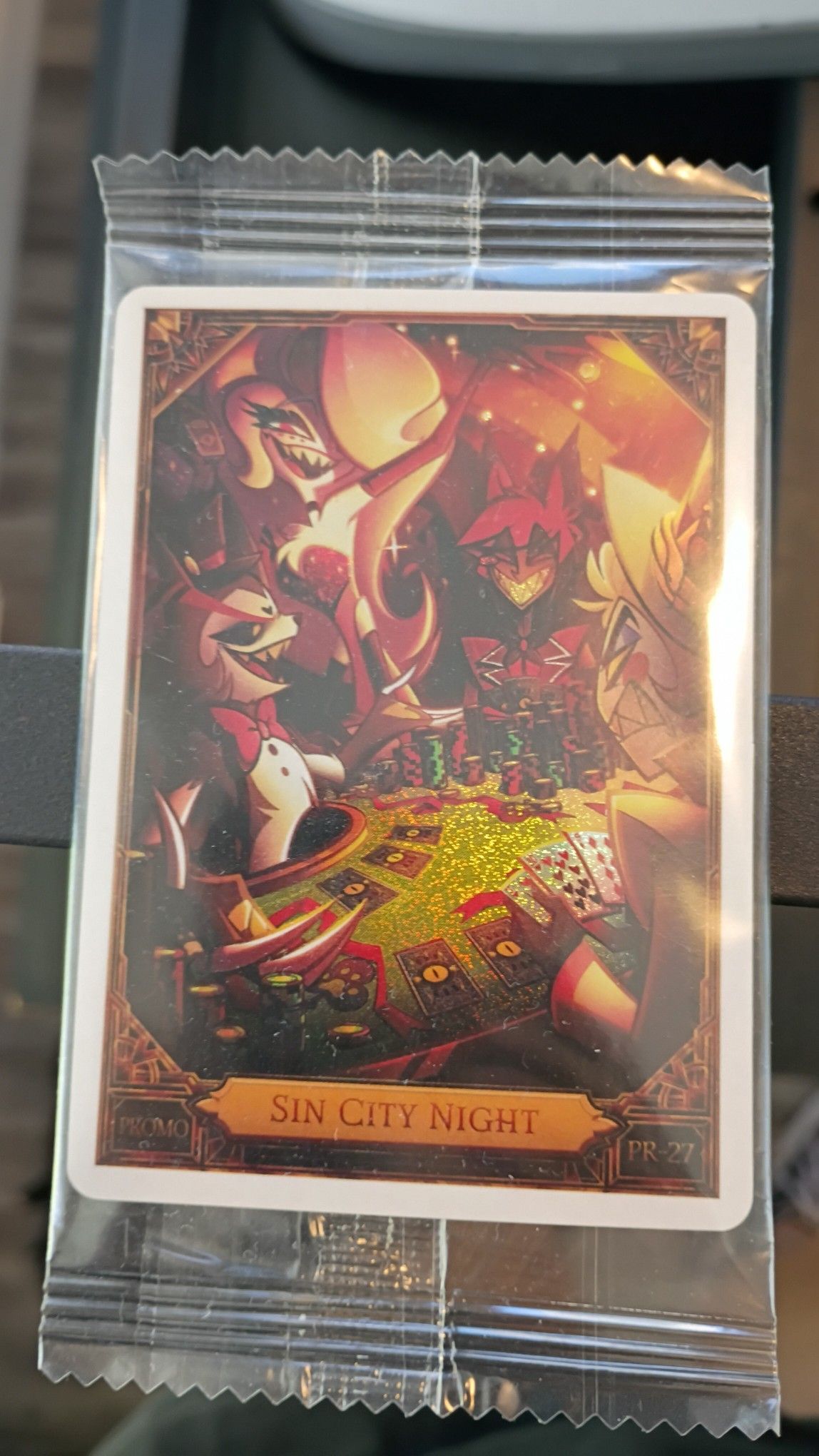 Hazbin Hotel Sin City Night promo trade
