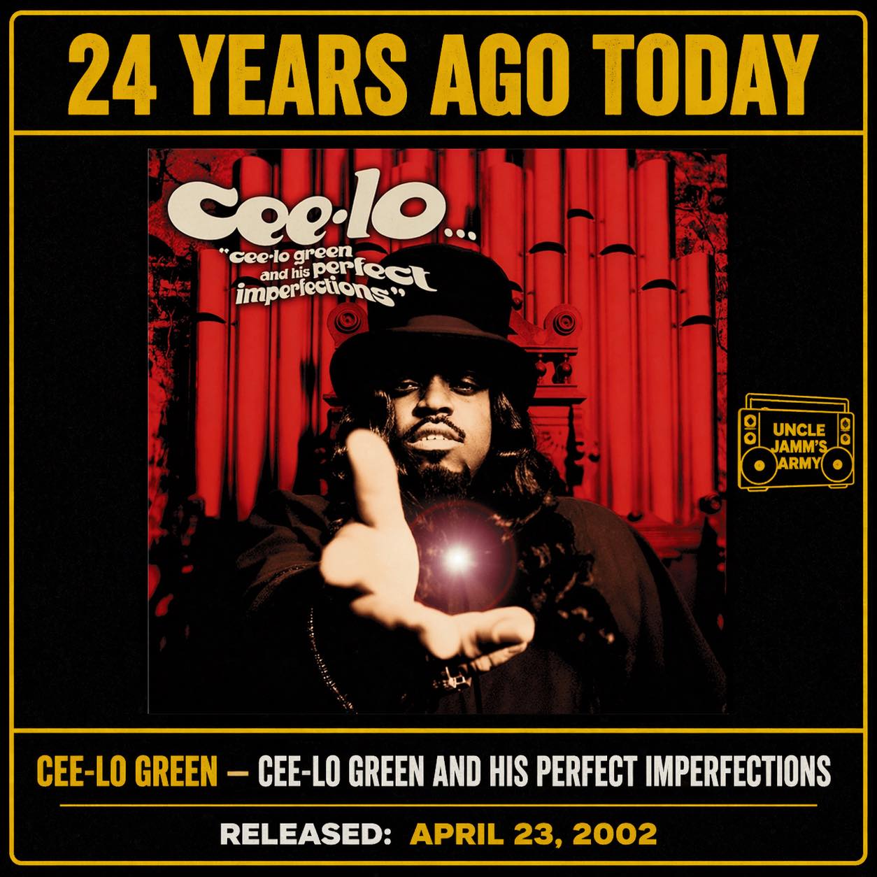 Cee-Lo Green released his debut album 