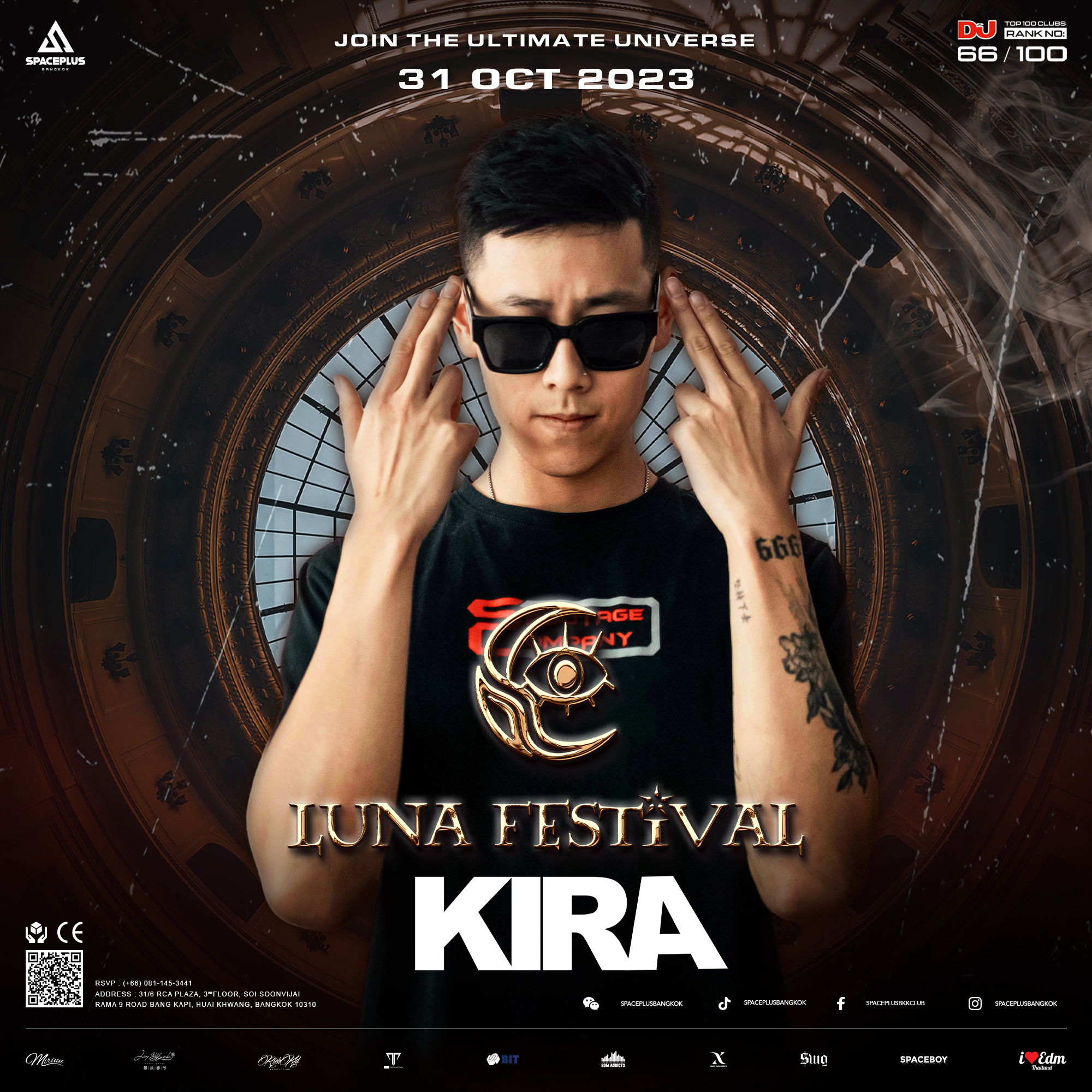 Road To Ravolution by Scavi & Ray | Spaceplus Bangkok | DJ VA & MC