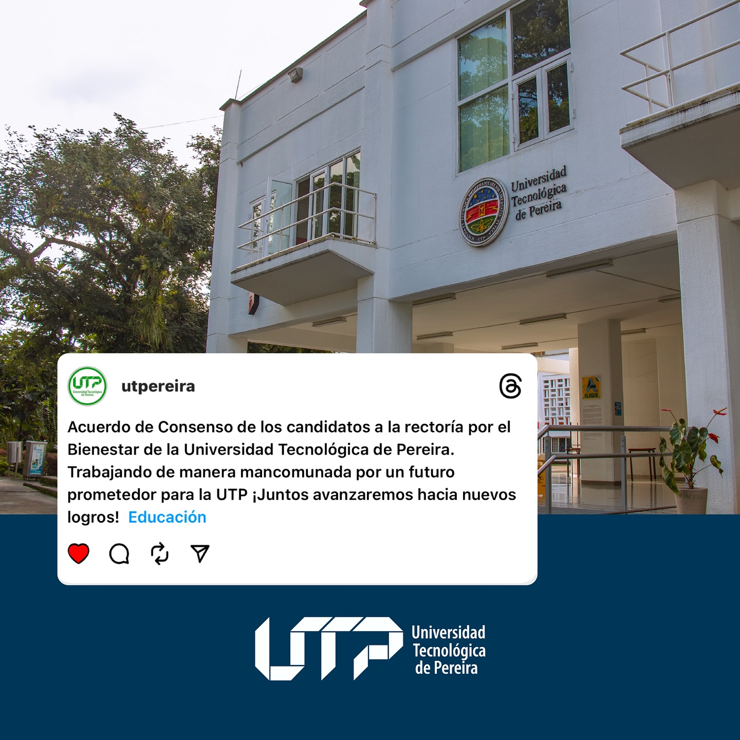 Acuerdo de Consenso... - Universidad Tecnológica de Pereira | Facebook