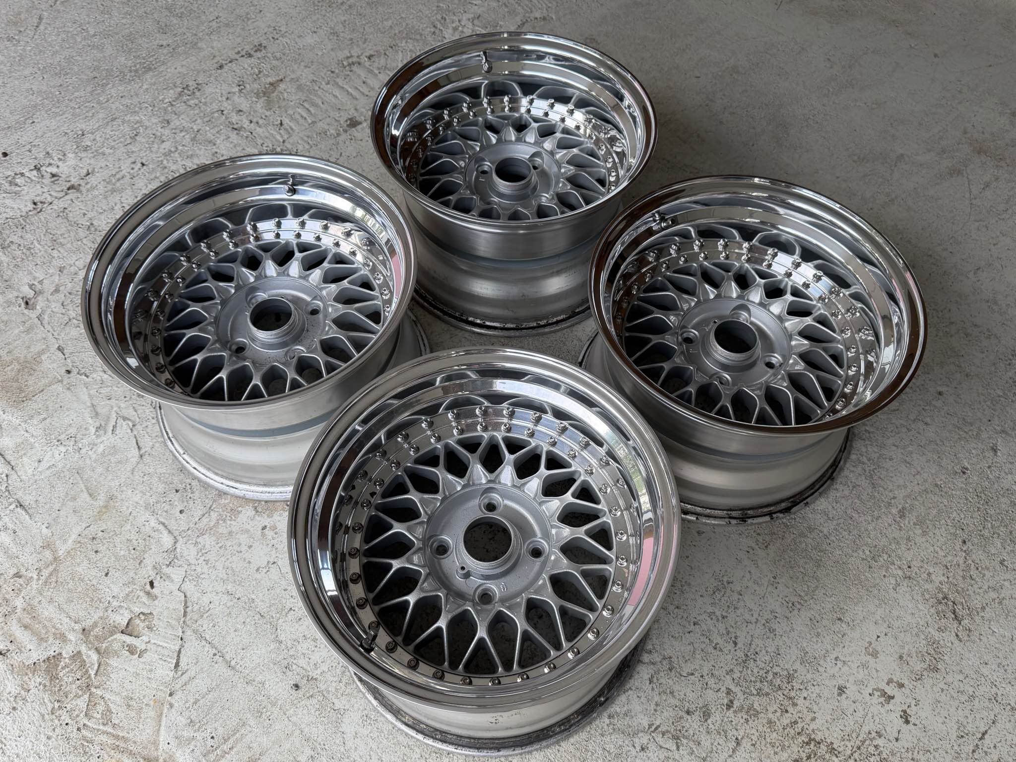 WORK Serge - 3 Piece 15x9 Wheels - Car Wheels, Tires & Parts - Swanson ...