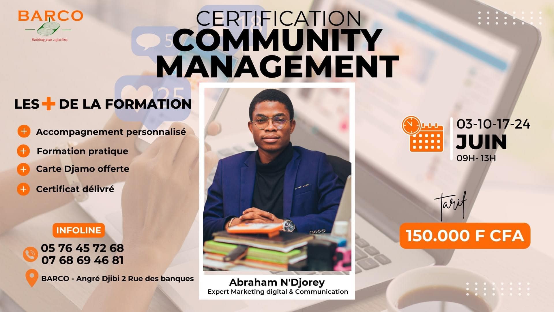 🔥 Devenez un pro en Community... - Abraham N'djorey