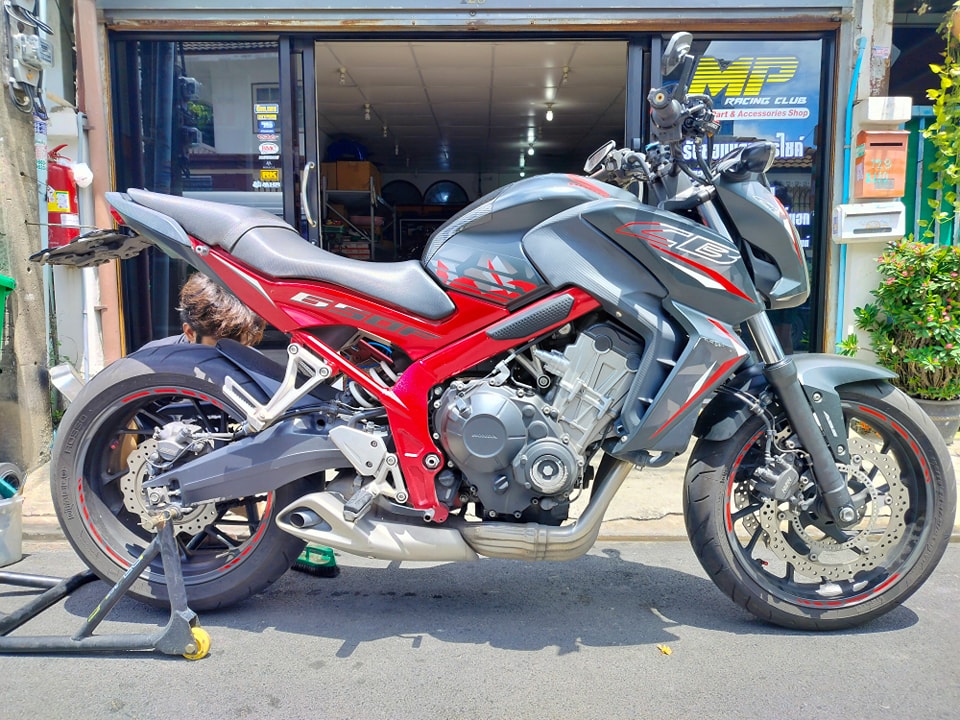 MP Racing Club - Cb650f เซอร์วิสโช๊คหน้า เปลี่ยนซีลน้ำมัน... | Facebook