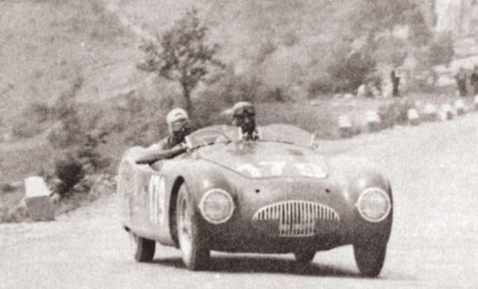 Cisitalia 202 SMM Spider at 1947 Mille Miglia