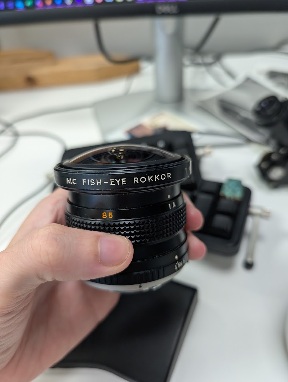 Minolta SR505 MD 250mm 1:1.4(M8) Minolta's MD 50mm F/1.4 Might Be
