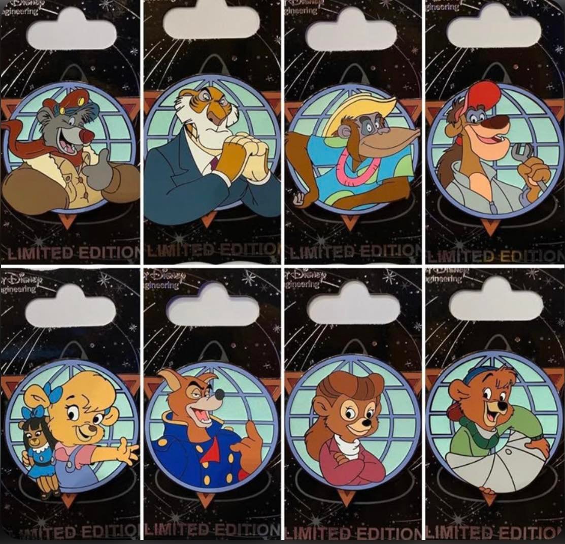 Wow who knew so many cool Talespin pins existed 🤩😁😎👍!