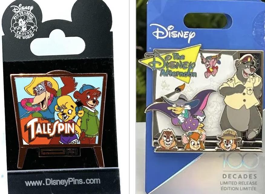 ディズニーアフタヌーン　TALE SPIN ピンバッジ　リミテッドリリース Wow who knew so many cool Talespin pins existed 🤩😁😎👍!