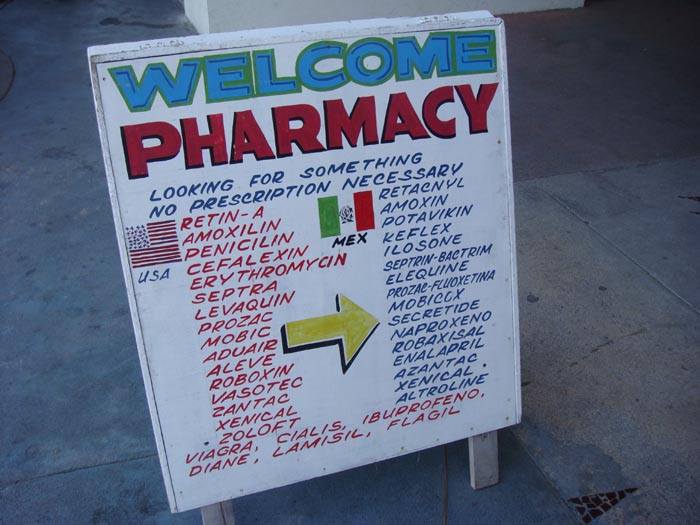 Has anyone bought meds at the pharmacy in Cozumel before? Like stock up on antibiotics and stuff? If so do they take them from you when you get back on?