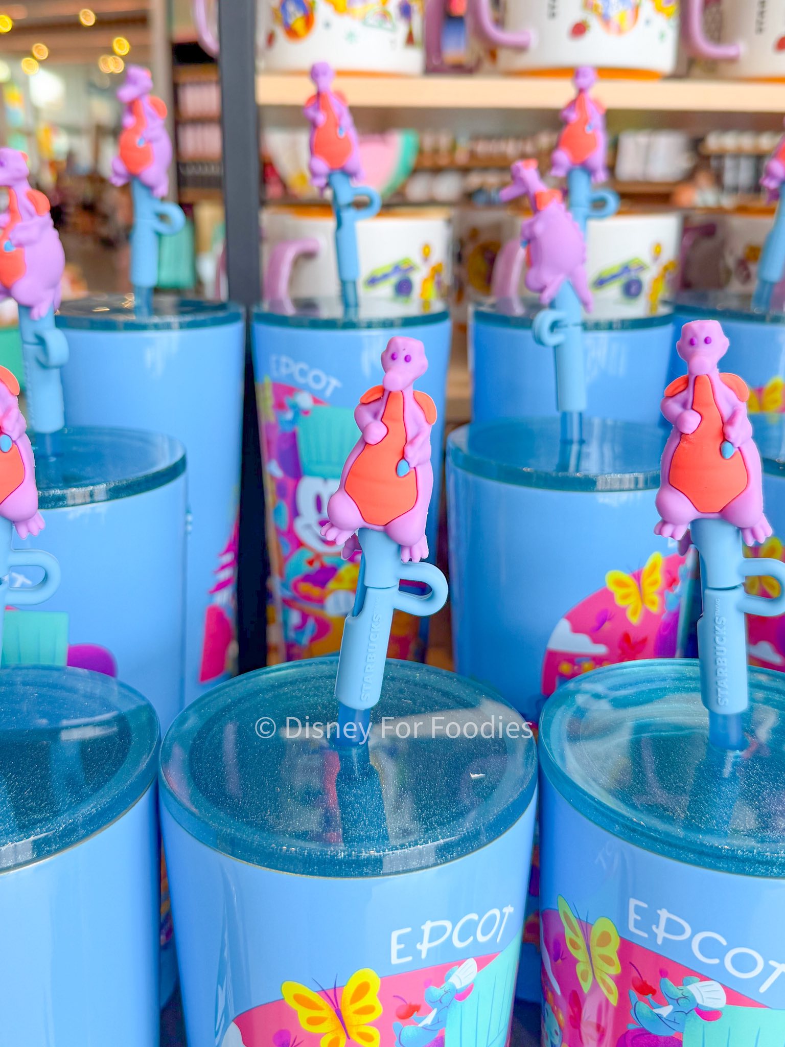 ✨ New Starbucks tumbler at EPCOT ✨ This colorful tumbler 