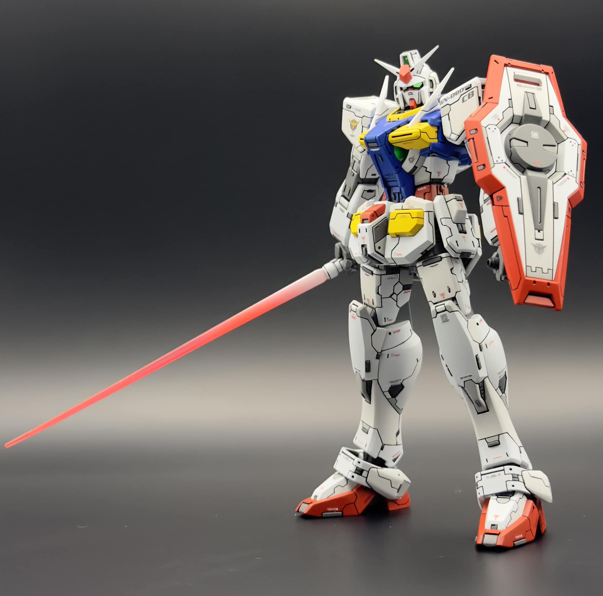 0 Gundam type ACD A old GFF figure and quite rare by now