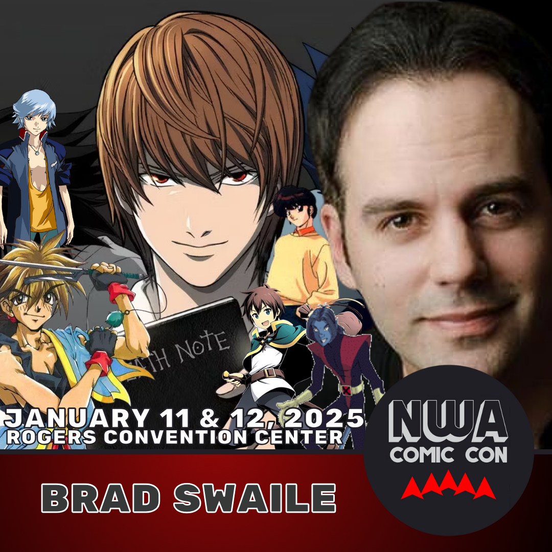 ノート Brad Swaile at NWA Comic Con January 11-12